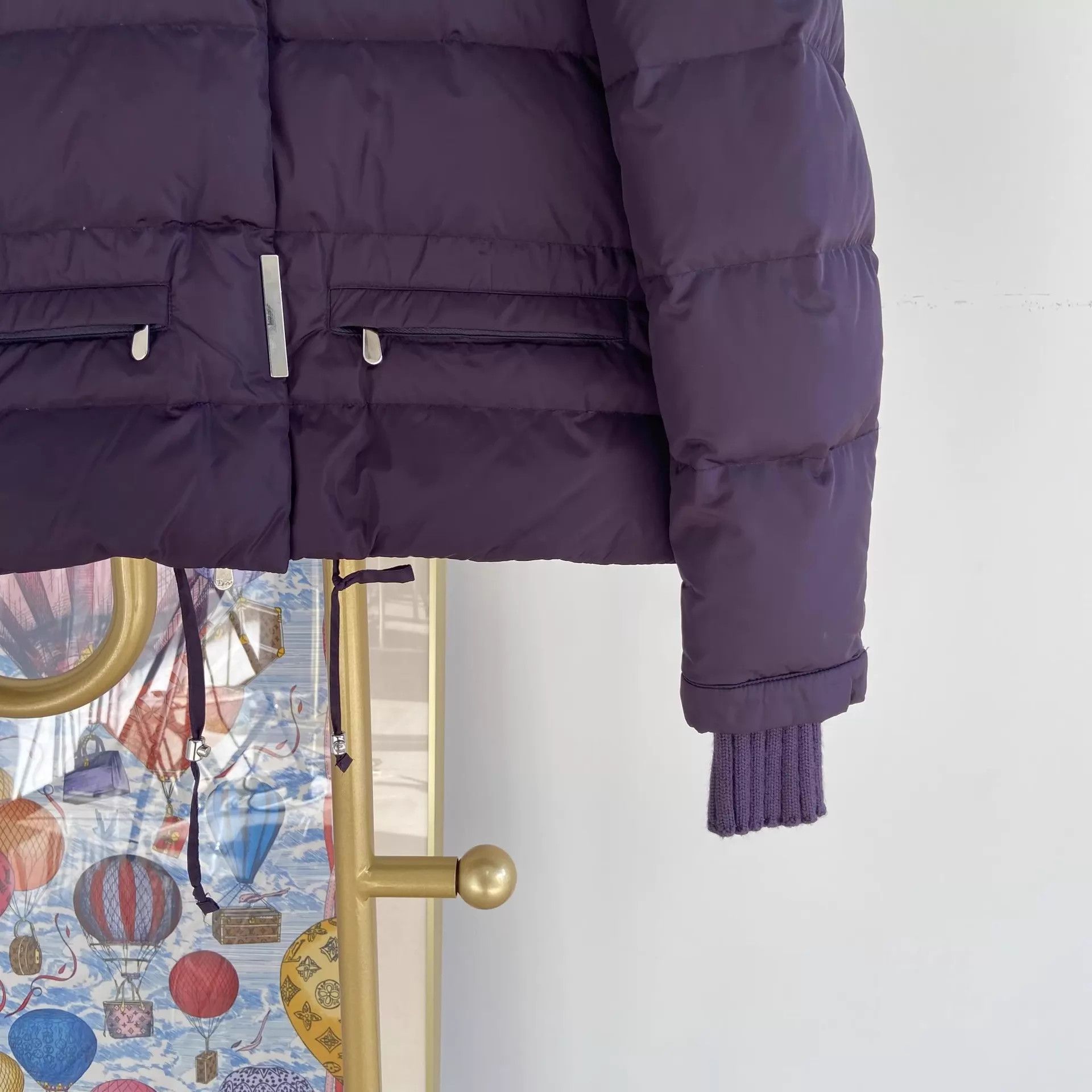 Dior Dior Purple Down Jacket F36 Size XS / US 0-2 / IT 36-38 - 4 Thumbnail