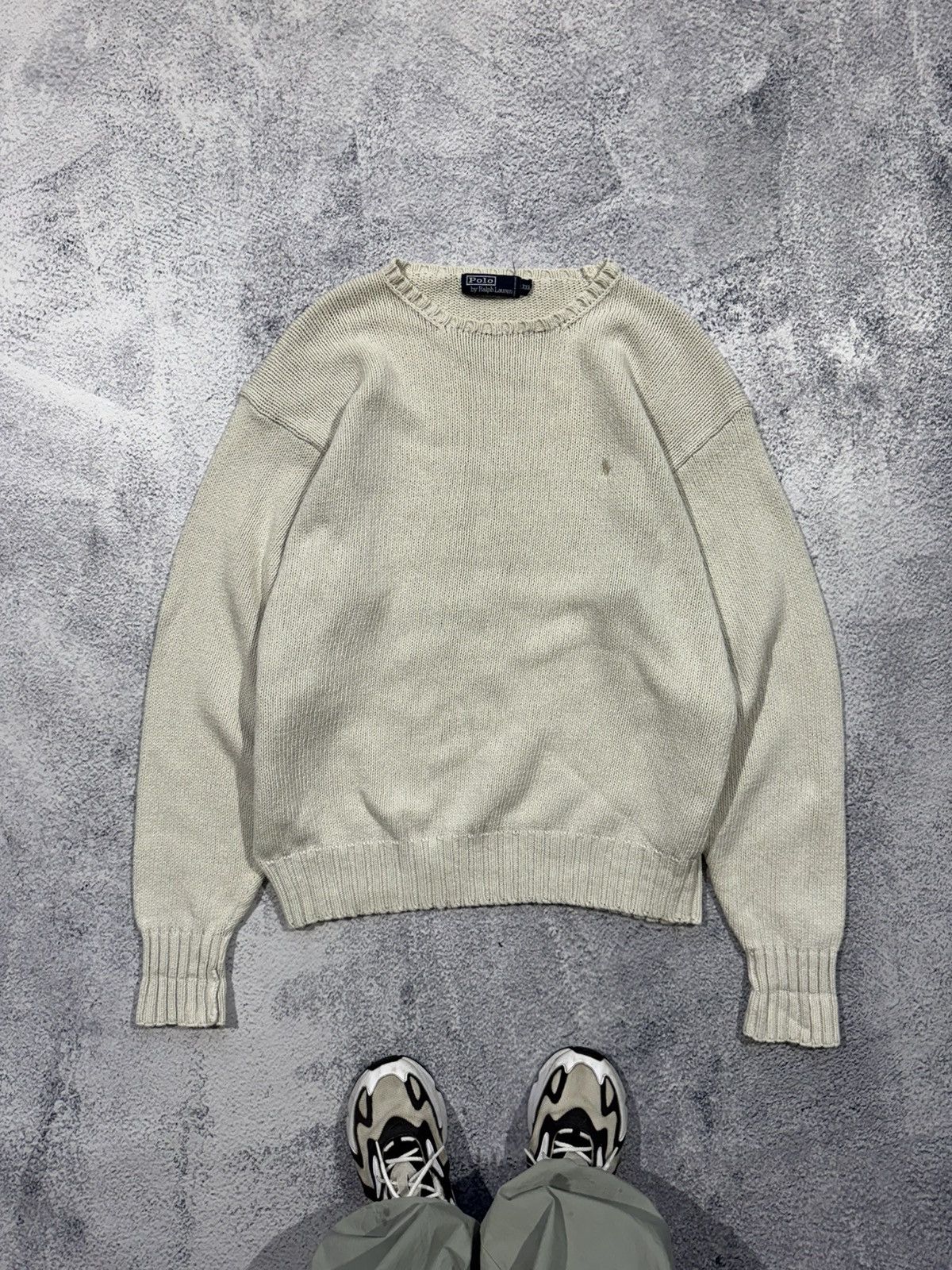 Polo Ralph Lauren × Vintage Vintage Polo Ralph Lauren sweater 90a oversized XL men’s USA Size US XXL / EU 58 / 5 - 1 Thumbnail