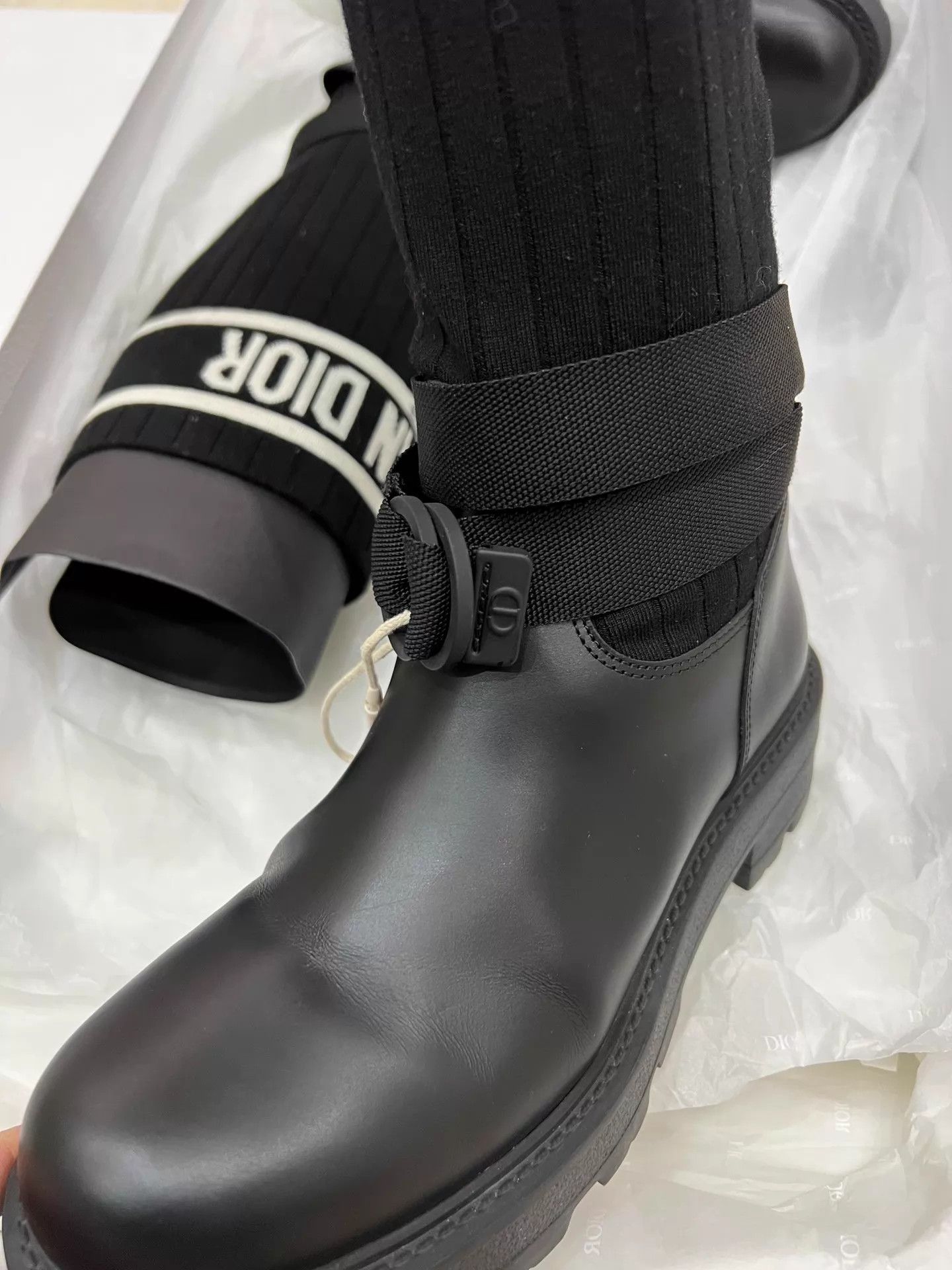 Dior Dior 26 Pre-Spring D-major Knit Sock Boots Size US 6.5 / IT 36.5 - 4 Thumbnail