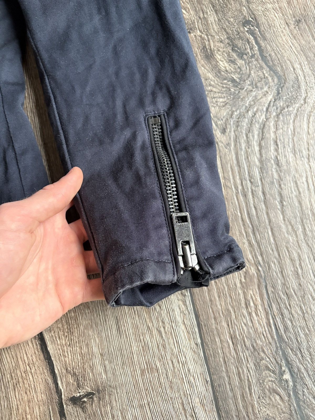Diesel Diesel Moto Zip Avant Garde Men's Blue Bomber Jacket Size S Size US S / EU 44-46 / 1 - 6 Thumbnail