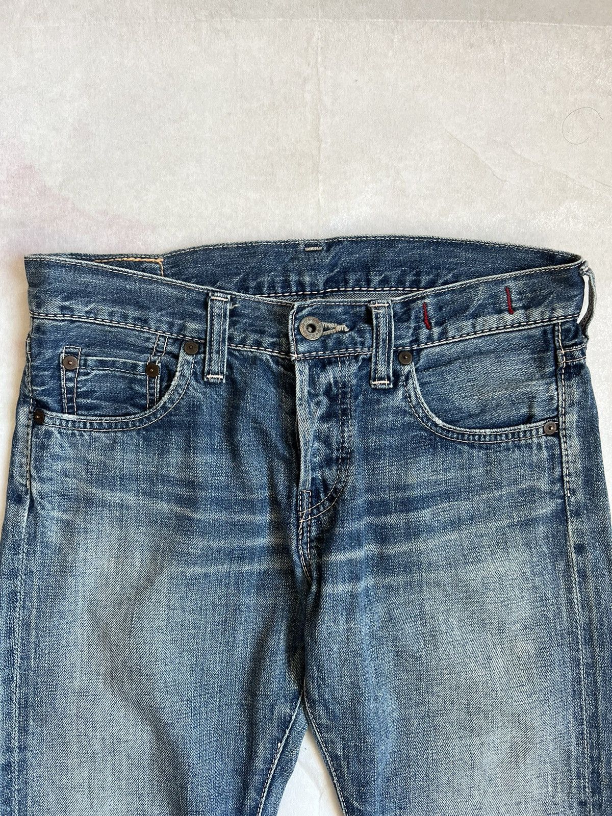 Johnbull John Bull Kojima Selvedge Fly Button Denim Size US 29 - 6 Thumbnail
