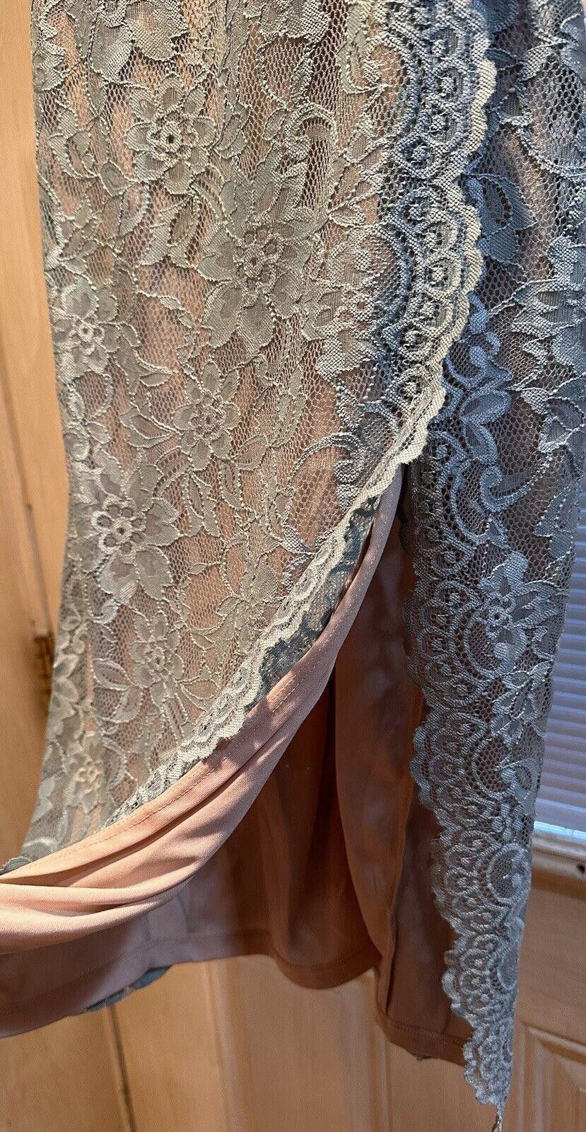 Other M Windsor Lace Dress High Slit Nwt Size M / US 6-8 / IT 42-44 - 3 Thumbnail