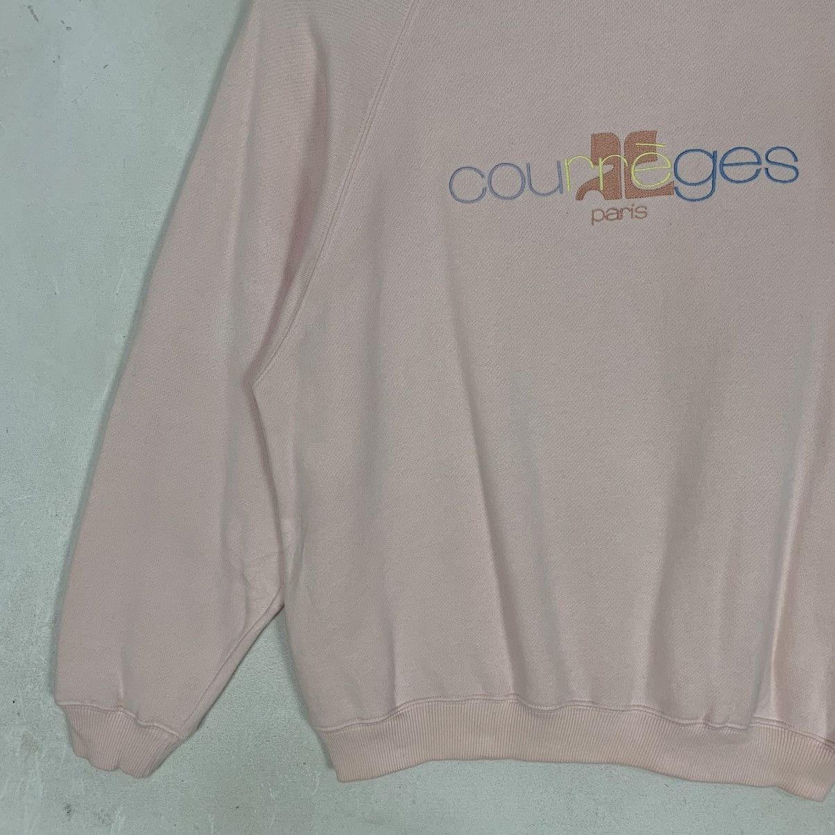 Courreges Vintage Courreges Paris&Co Luxury JapaneseBrand Sweatshirt Size M / US 6-8 / IT 42-44 - 5 Thumbnail