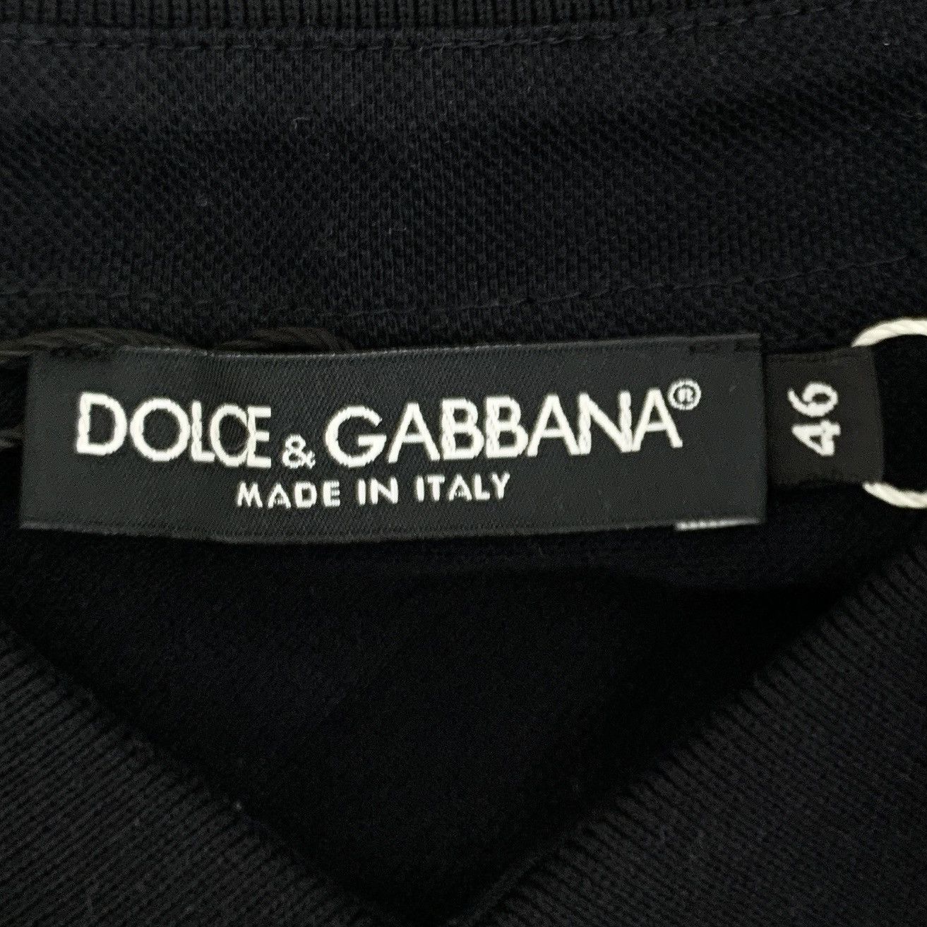 Dolce & Gabbana Dolce & Gabbana Black Crown Embroidered Polo Shirt K26WX Size US S / EU 44-46 / 1 - 5 Thumbnail