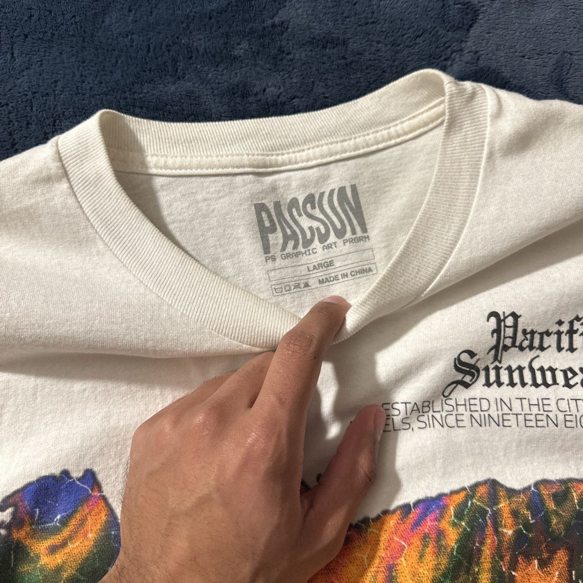 Pacsun × Vintage Oversized Pacsun T-shirt Size US L / EU 52-54 / 3 - 2 Thumbnail