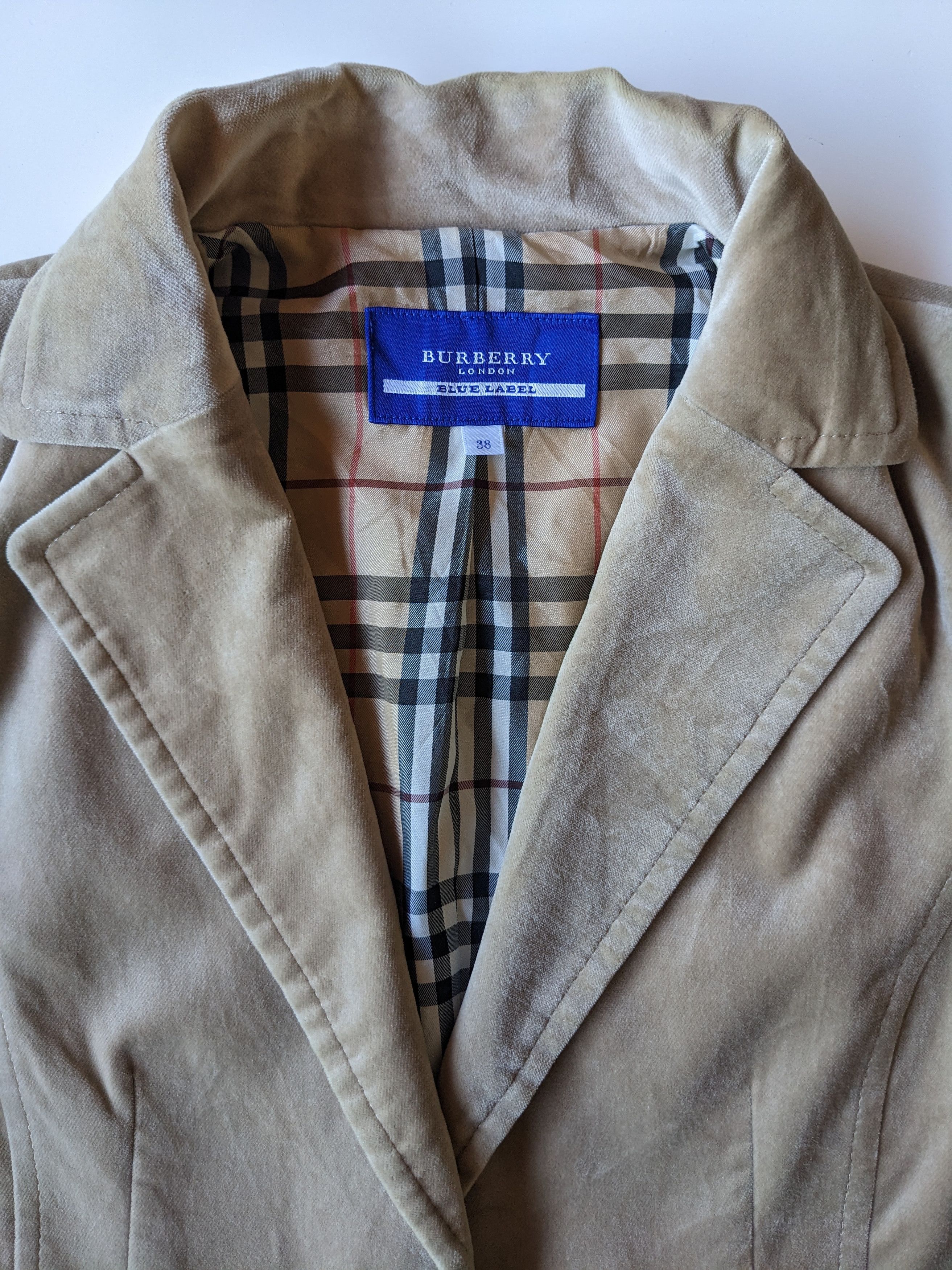 Burberry Vintage Burberry blue label checked blazer Size XS / US 0-2 / IT 36-38 - 4 Thumbnail