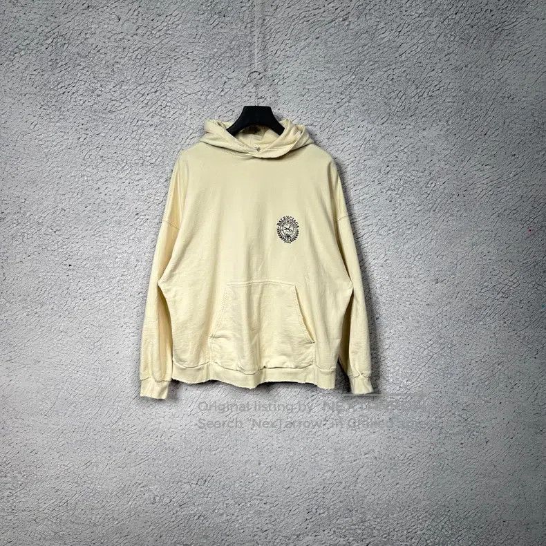 Balenciaga Balenciaga Hooded Beige Long Sleeve Sweatshirt Size US M / EU 48-50 / 2 - 1 Thumbnail