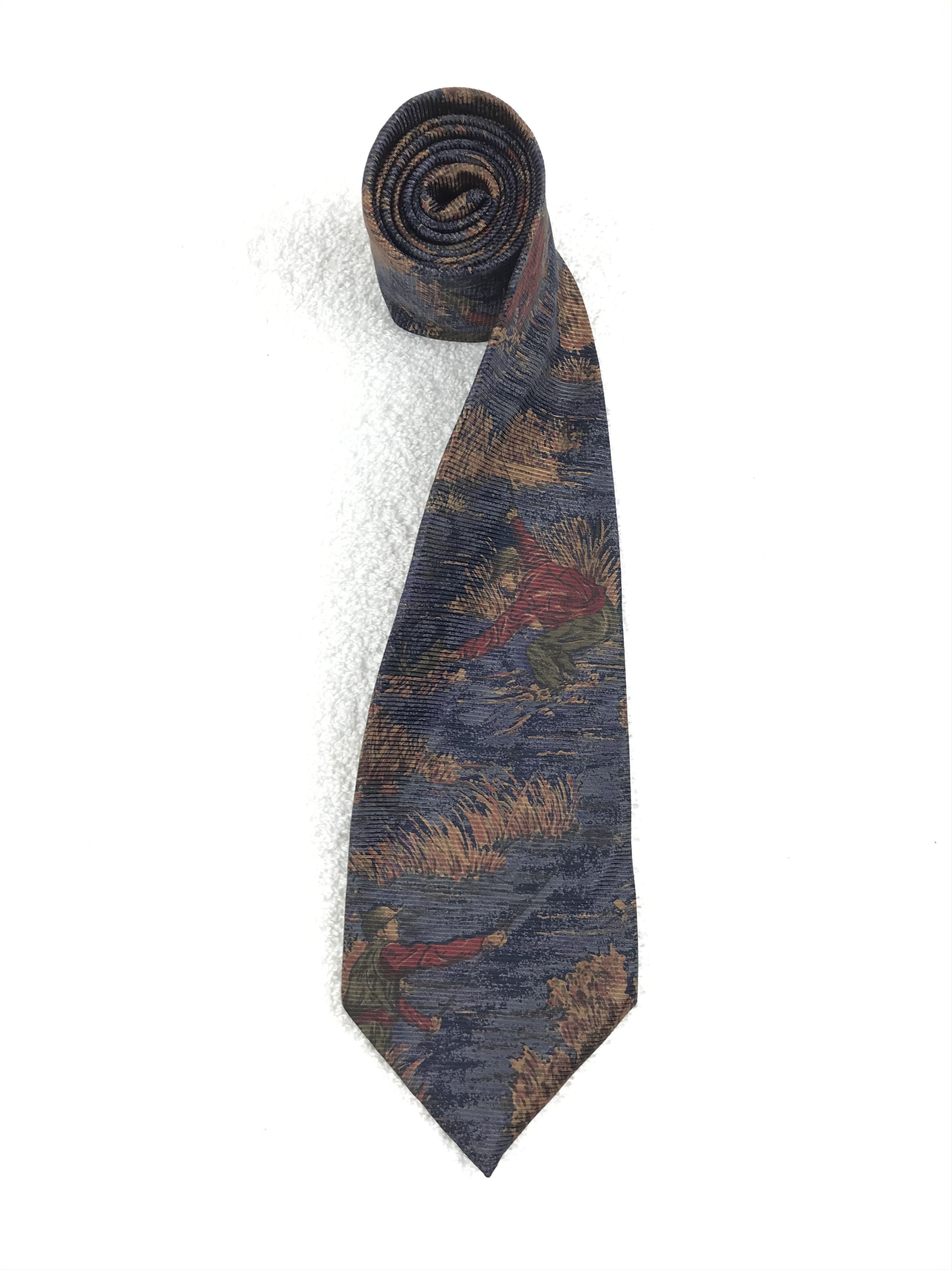 Japanese Brand × Ralph Lauren × Vintage Vintage Ralph Lauren Silk Necktie Size ONE SIZE - 2 Thumbnail