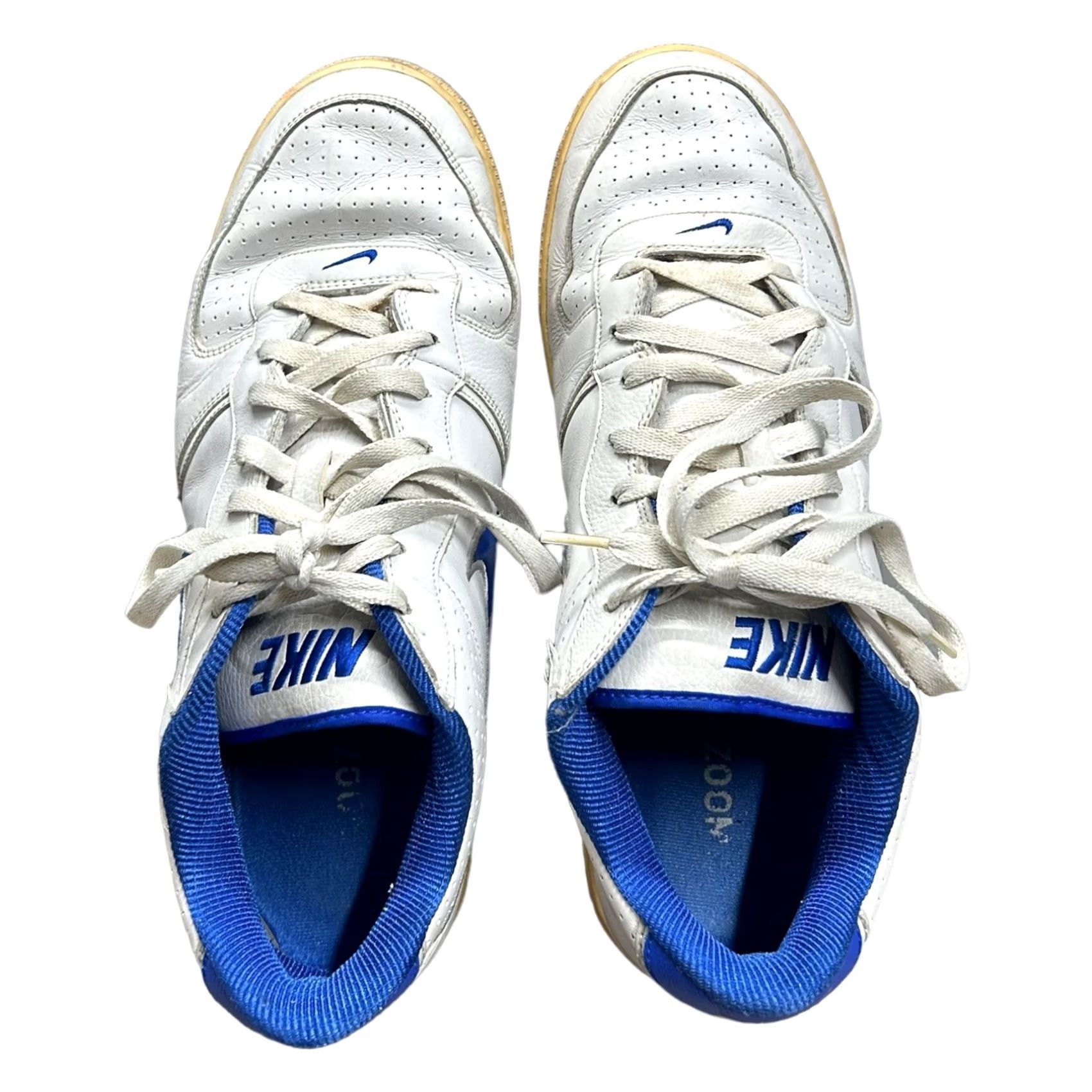 Nike Nike Air Zoom GT Sneaker Men 13 White Blue 2005 311191-141 Nike Air 2005 Casual Activewear Basketball Shoes Size US 13 / EU 46 - 6 Thumbnail