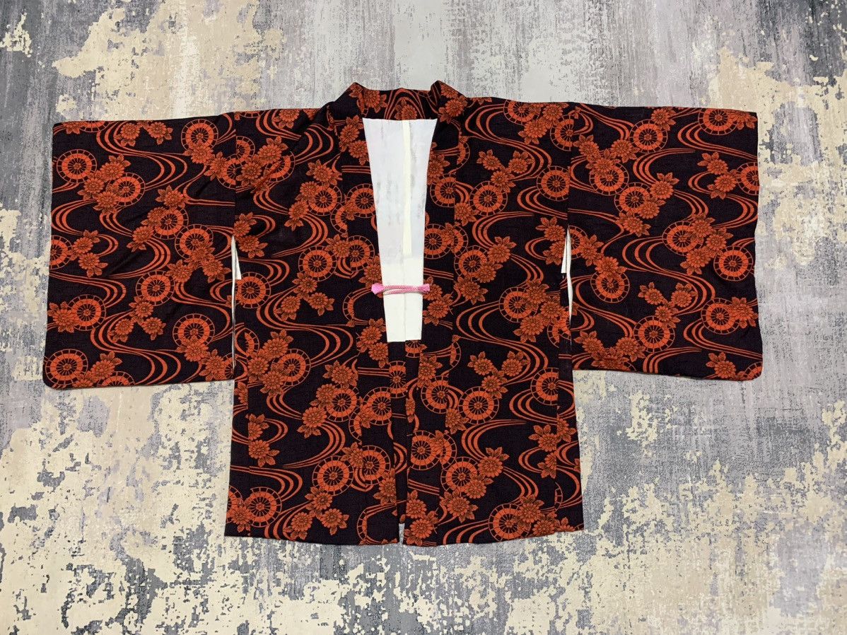 Japanese Brand Vintage Japanese Traditional Floral Pattern Kimono Size US L / EU 52-54 / 3 - 1 Thumbnail