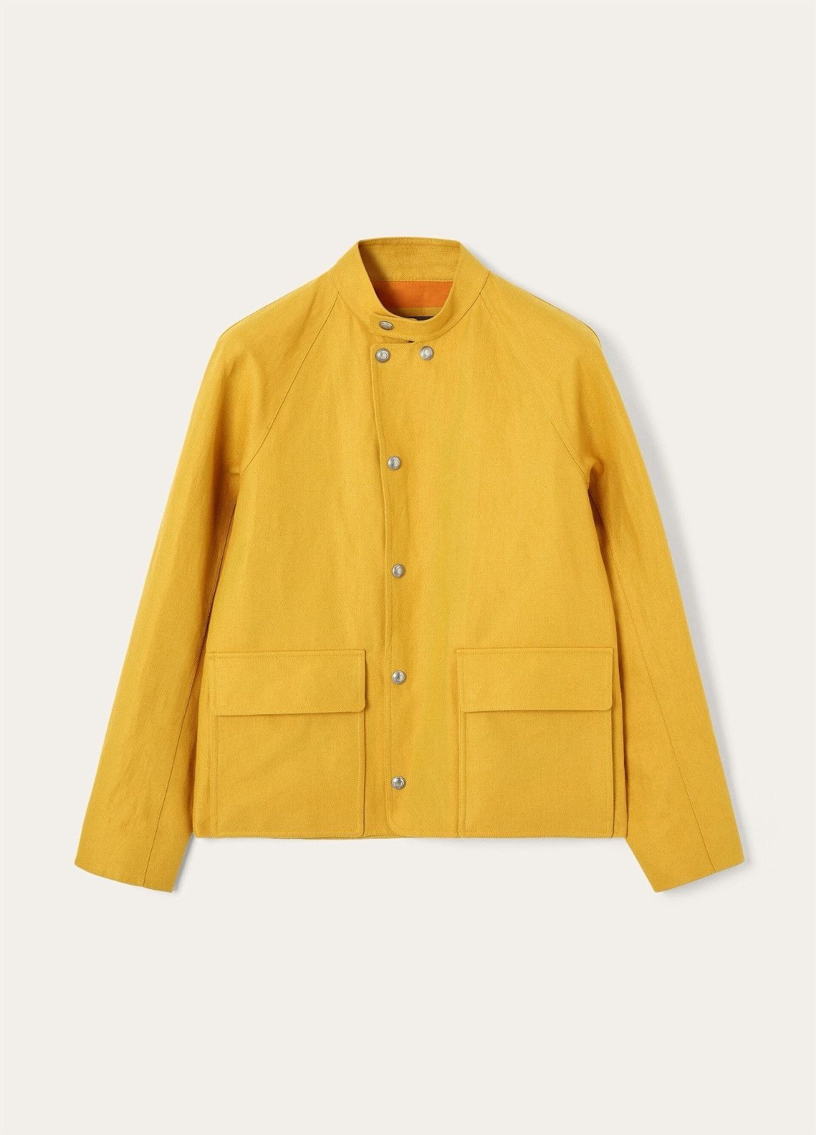 Loro Piana o1srvl11e0526 FAP0866 Eliott Blouson Jacket in Yellow Size US L / EU 52-54 / 3 - 1 Thumbnail