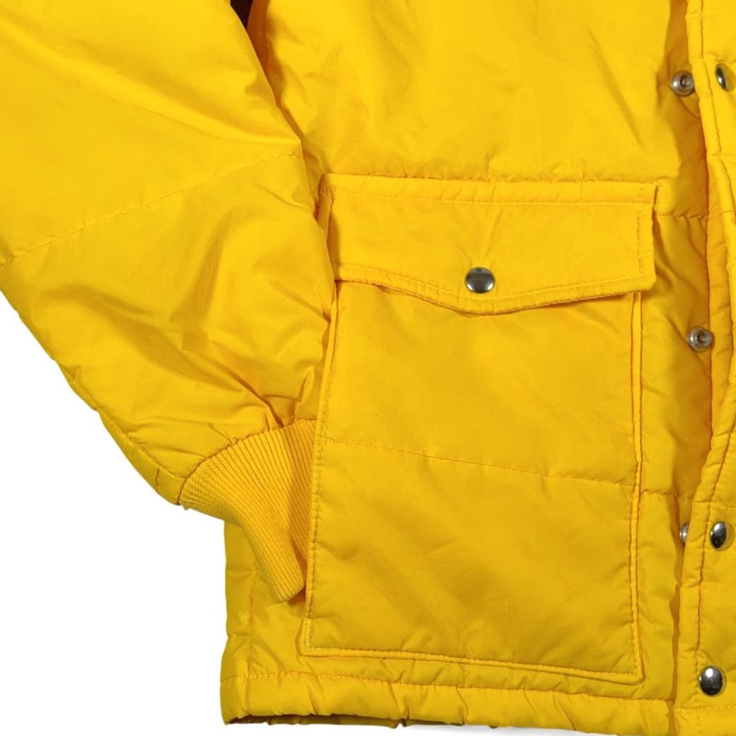 Vintage VINTAGE Swingster Jacket Mens Small Yellow Quilted Puffer 80s Nylon N/A Farm Seed Work 80s Size US S / EU 44-46 / 1 - 5 Thumbnail