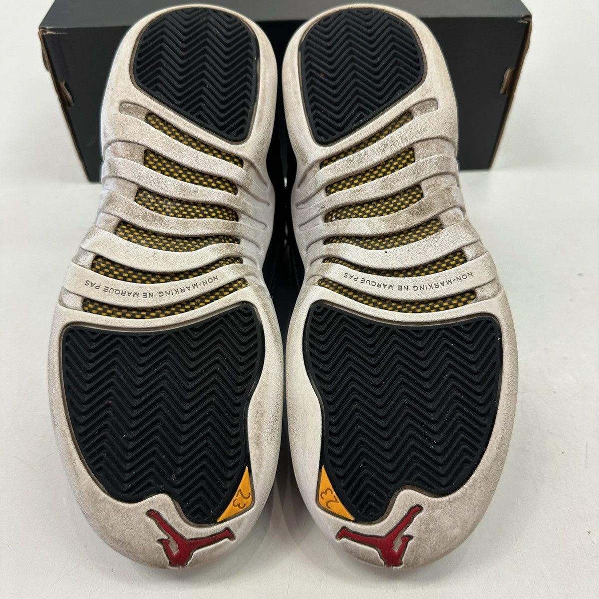 Jordan Brand Size 5.5Y (7W) - Nike Air Jordan 12 Retro Reverse Taxi GS Size US 7 / IT 37 - 5 Thumbnail