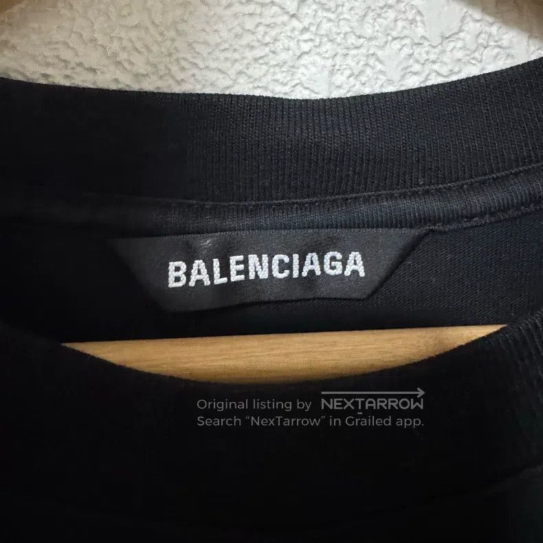 Balenciaga Balenciaga Logo Printed Short Sleeve T-Shirt Size US XS / EU 42 / 0 - 5 Thumbnail