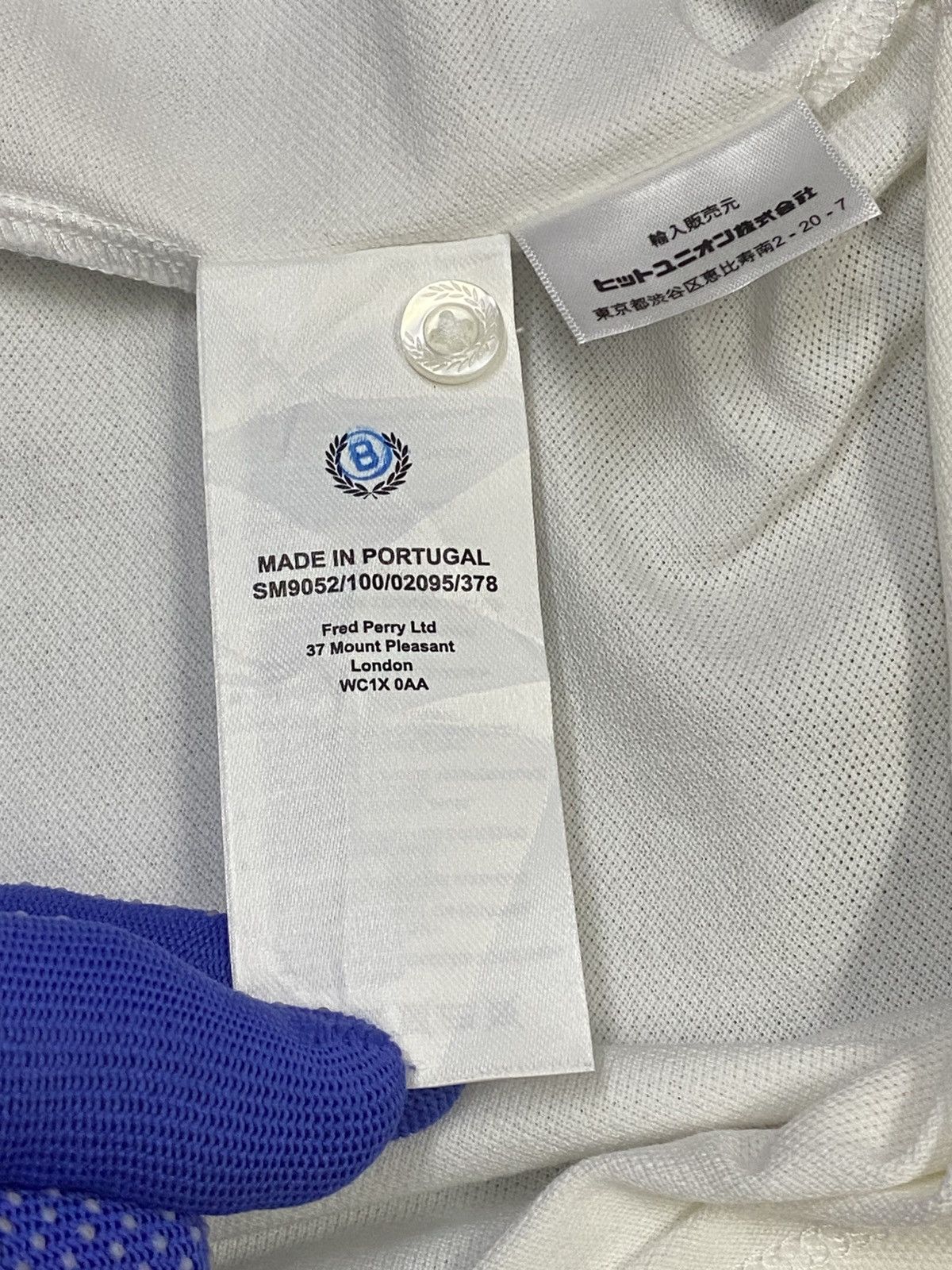 Fred Perry × Raf Simons Raf Simons x Fred Perry Anarchy Painted Polo Tee Size US S / EU 44-46 / 1 - 8 Thumbnail