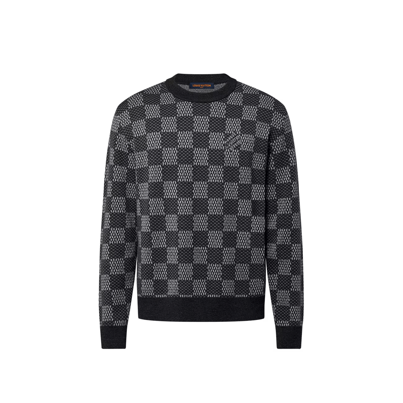 Louis Vuitton Damier Wool Crewneck Size US S / EU 44-46 / 1 - 1 Thumbnail
