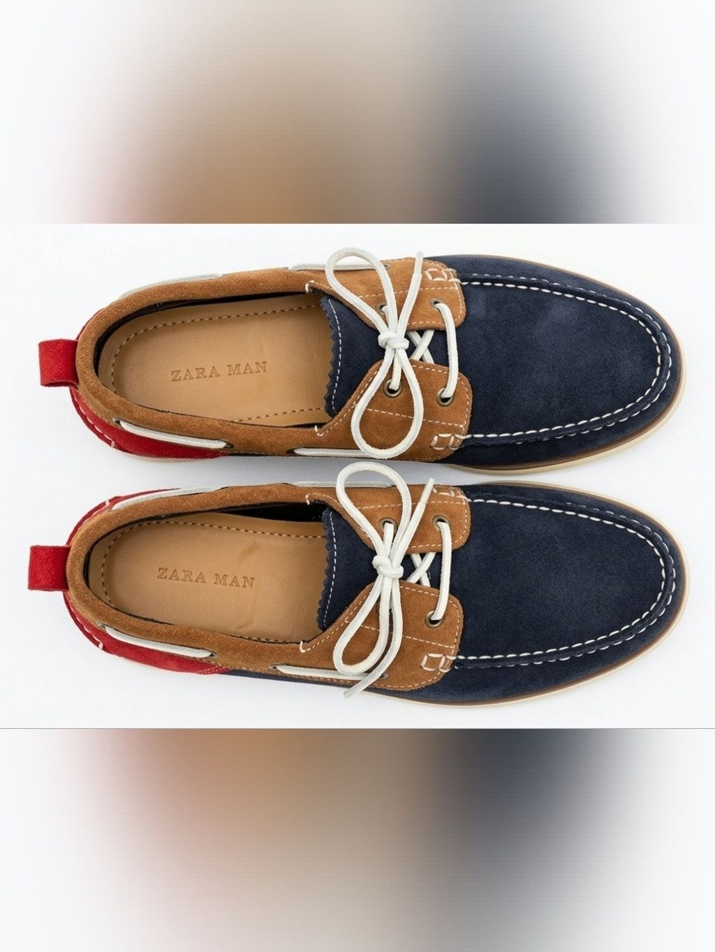 Zara Zara Man Suede Boat Shoes EU 41 US 8 Made in Portugal Size US 8 / EU 41 - 3 Thumbnail