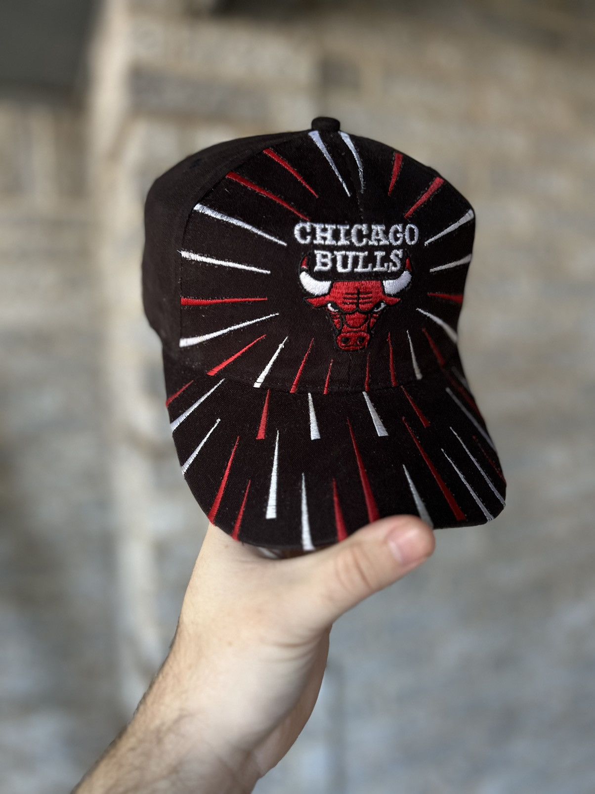 Sports Specialties × Vintage Vintage 90’s Fireworks NBA Chicago Bulls SnapBack Hat Size ONE SIZE - 1 Thumbnail