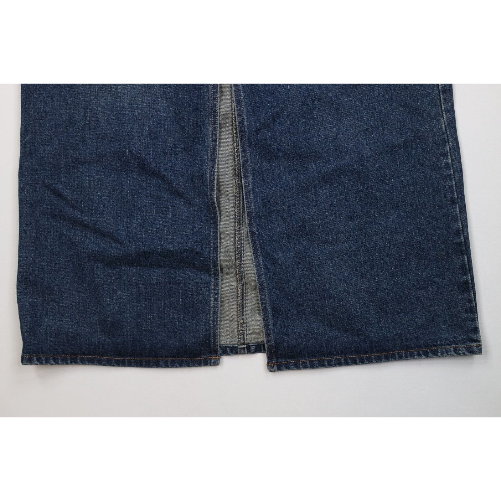 Gap Vintage Y2K 2002 Gap Babydoll Faded Denim Skirt Size 38" / US 16 / IT 52 - 4 Thumbnail