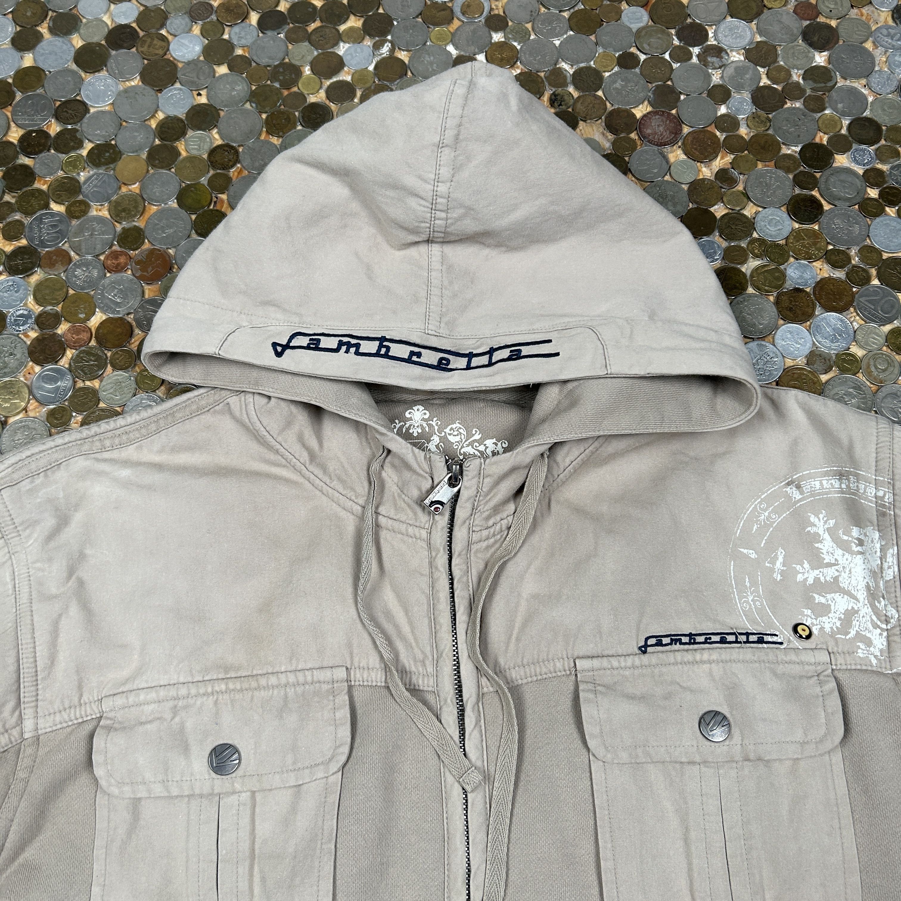 Lambretta Lamberta Vintage jacket with hoodie Size US XL / EU 56 / 4 - 3 Thumbnail