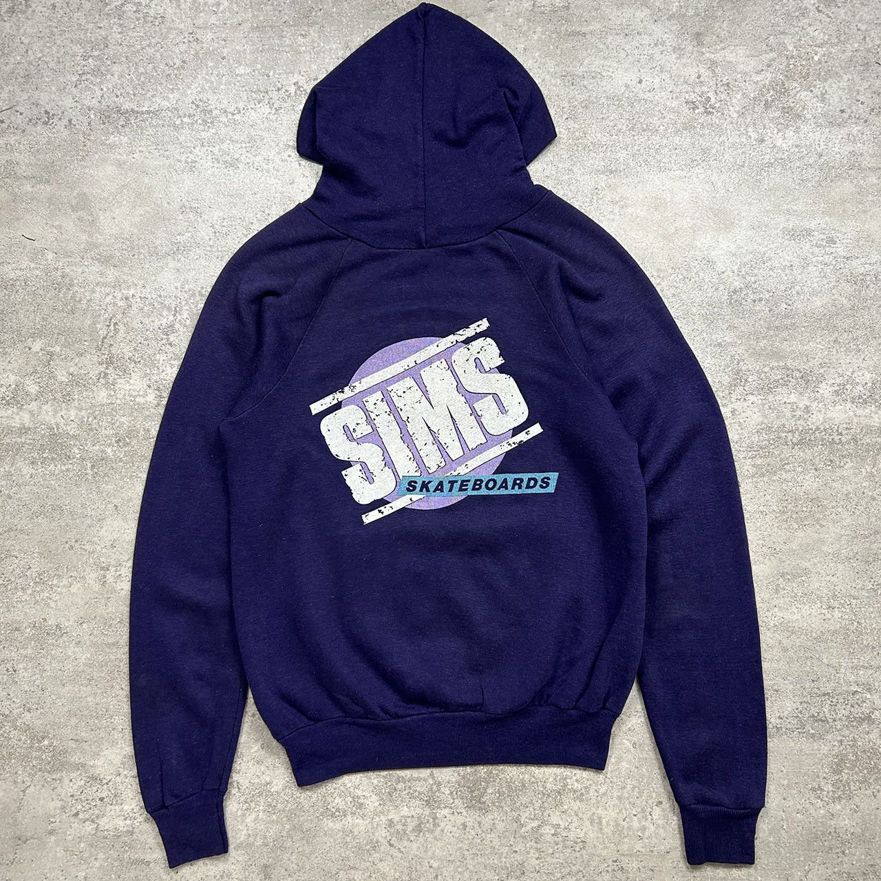 Vintage 80s SIMS SKATEBOARDS OLD SCHOOL SWEATSHIRT HOODIE SIZE M Size US M / EU 48-50 / 2 - 2 Thumbnail