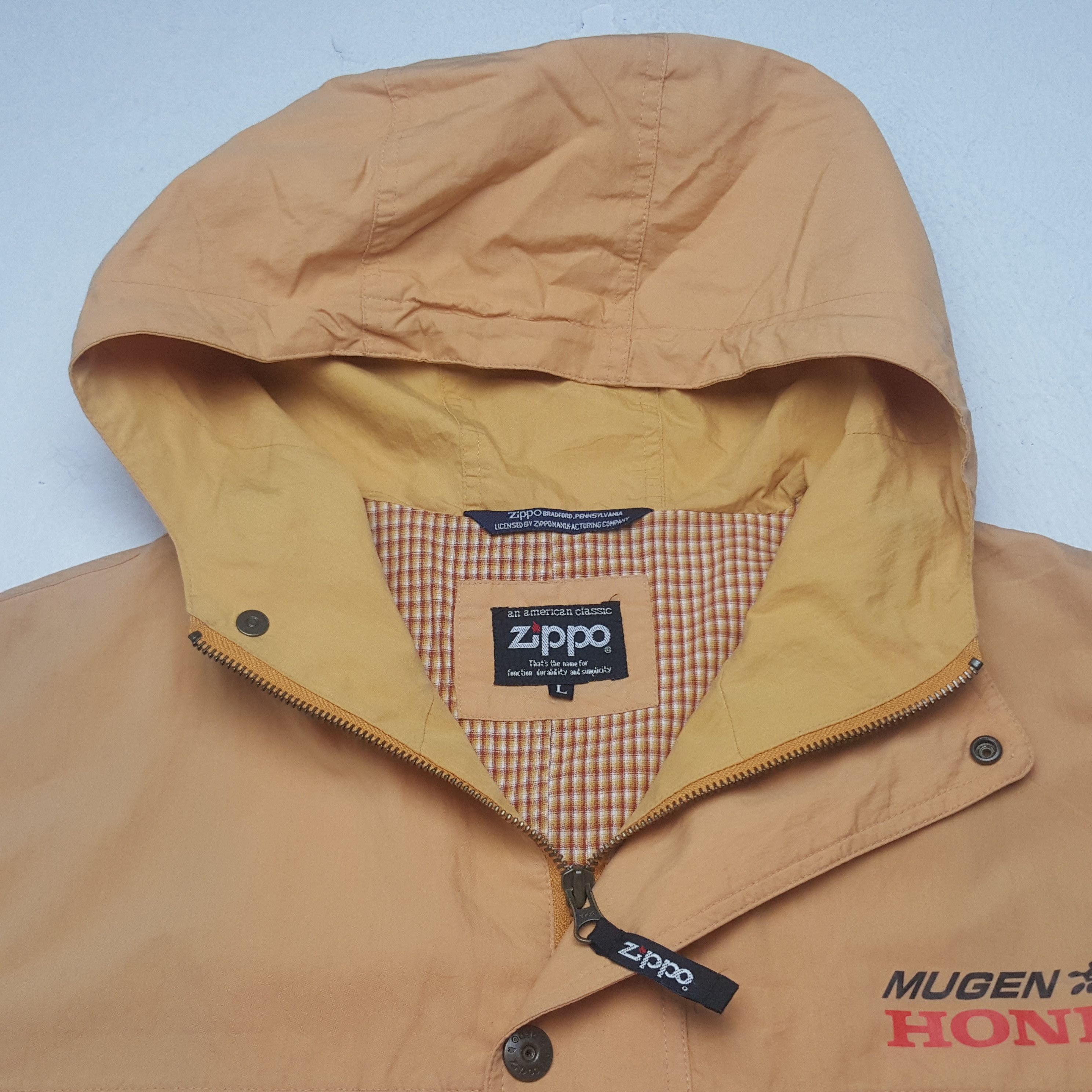 Vintage × Zippo Vintage Zippo Mugen Honda Japanese Racing Custom Art Jacket Size US XL / EU 56 / 4 - 5 Thumbnail