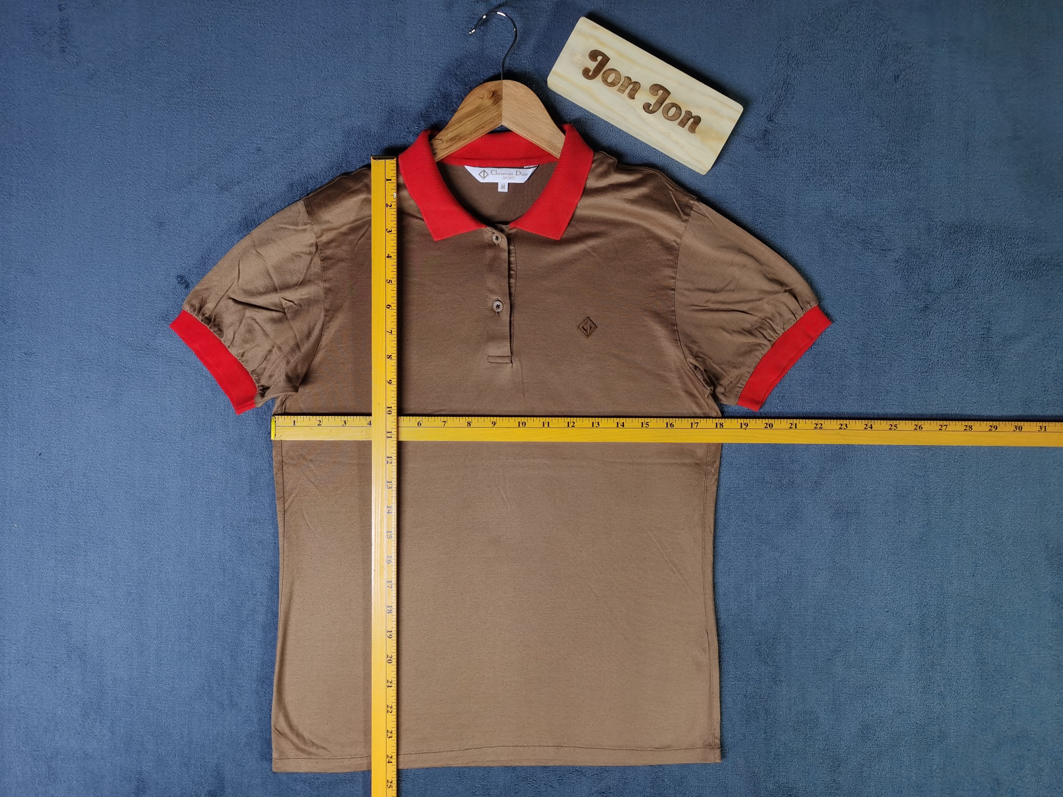 Christian Dior Monsieur Vintage 90's Christian Dior Golf Polo Size M / US 6-8 / IT 42-44 - 2 Thumbnail