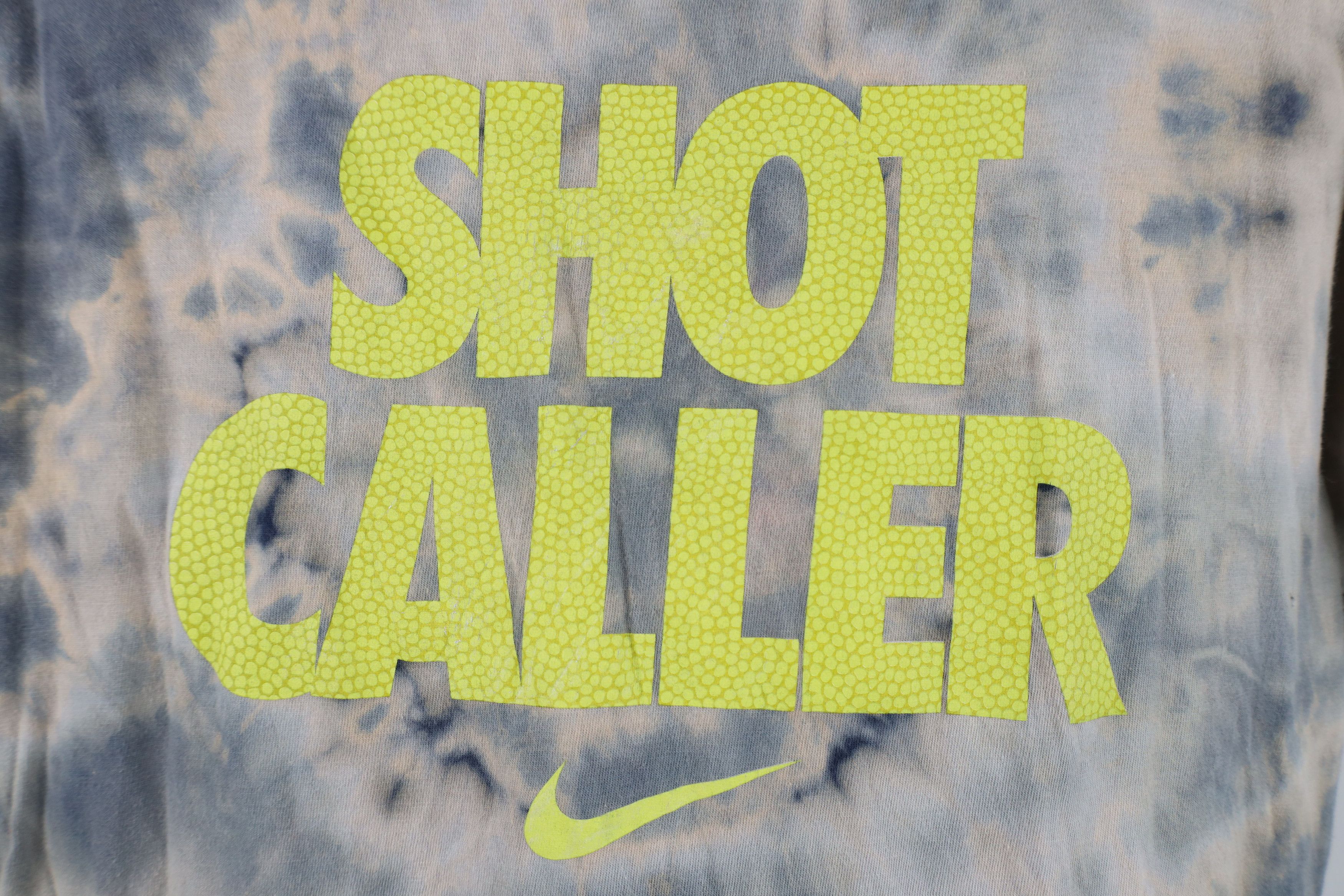 Nike Vintage Y2K Nike Center Swoosh Acid Wash T-Shirt Trippy Size US M / EU 48-50 / 2 - 4 Thumbnail