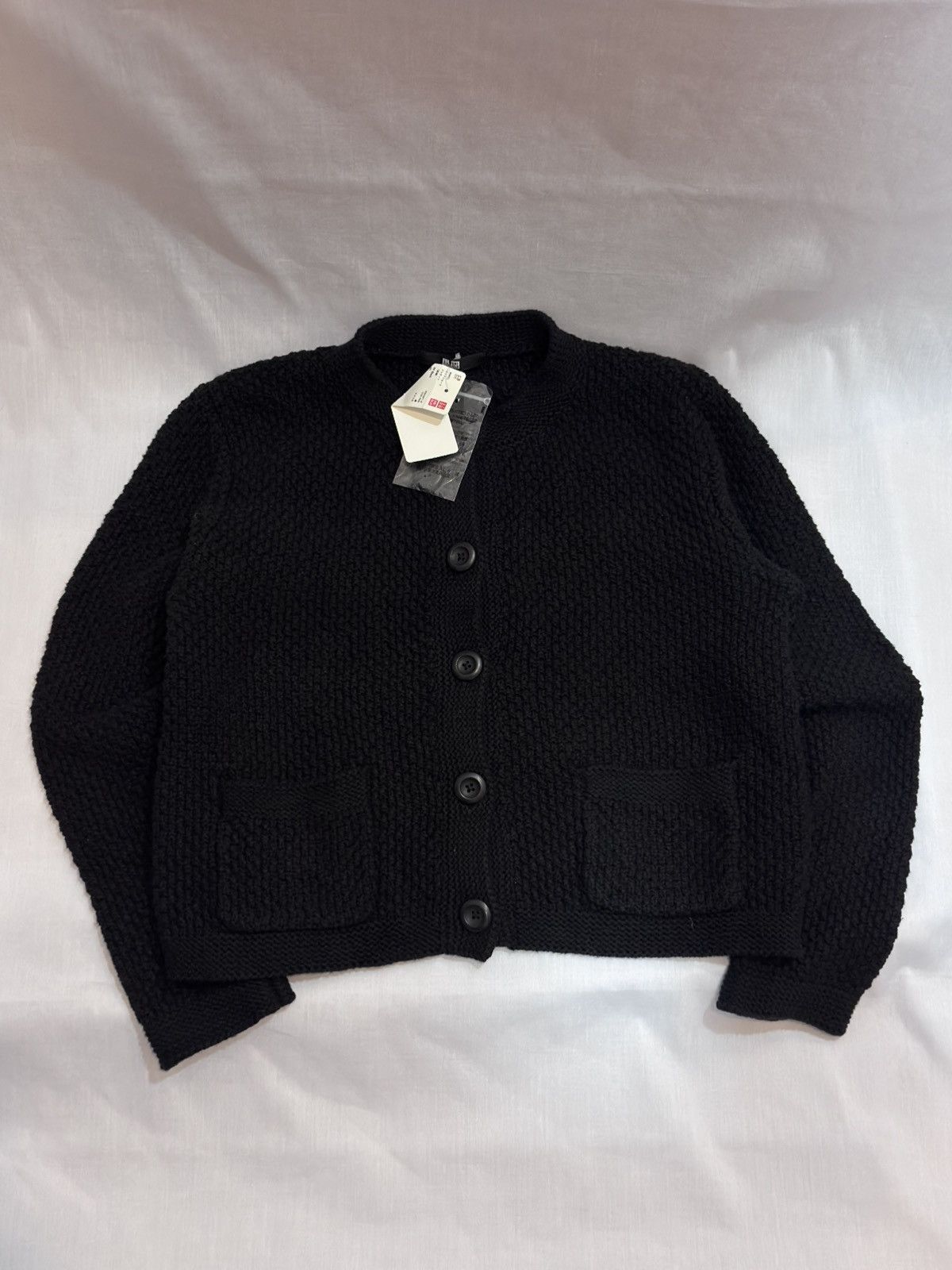 Uniqlo Uniqlo Women's Knitted Short Jacket. Size S / US 4 / IT 40 - 1 Thumbnail