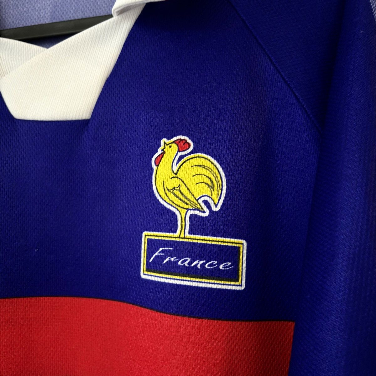 Vintage 1998 2000 France National Retro Vintage Soccer Jersey Shirt Size US XL / EU 56 / 4 - 3 Thumbnail