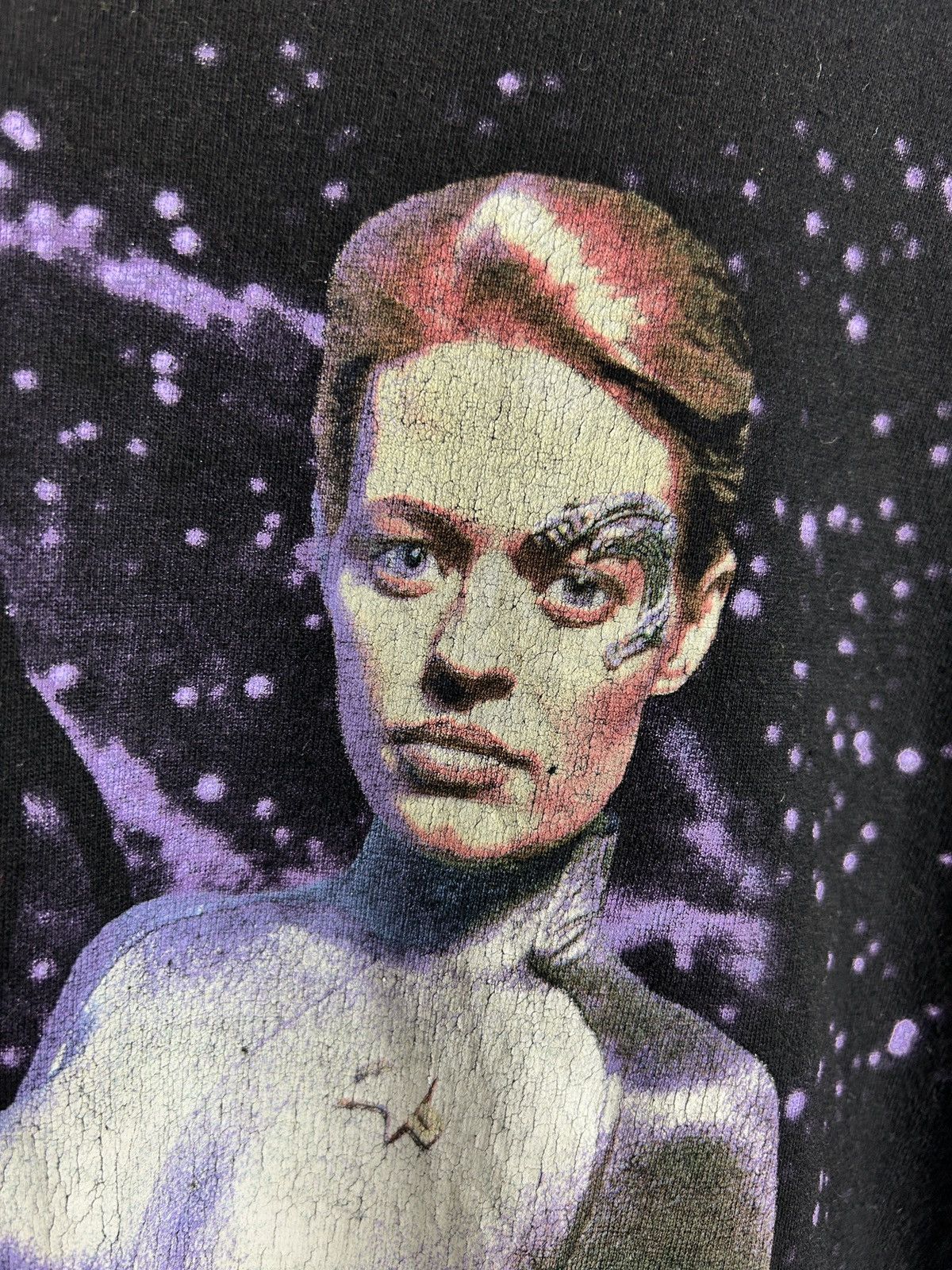 Vintage 90s Star Trek Voyager 1997 Seven Of Nine Jeri Ryan Tee XXL Size US XXL / EU 58 / 5 - 3 Thumbnail
