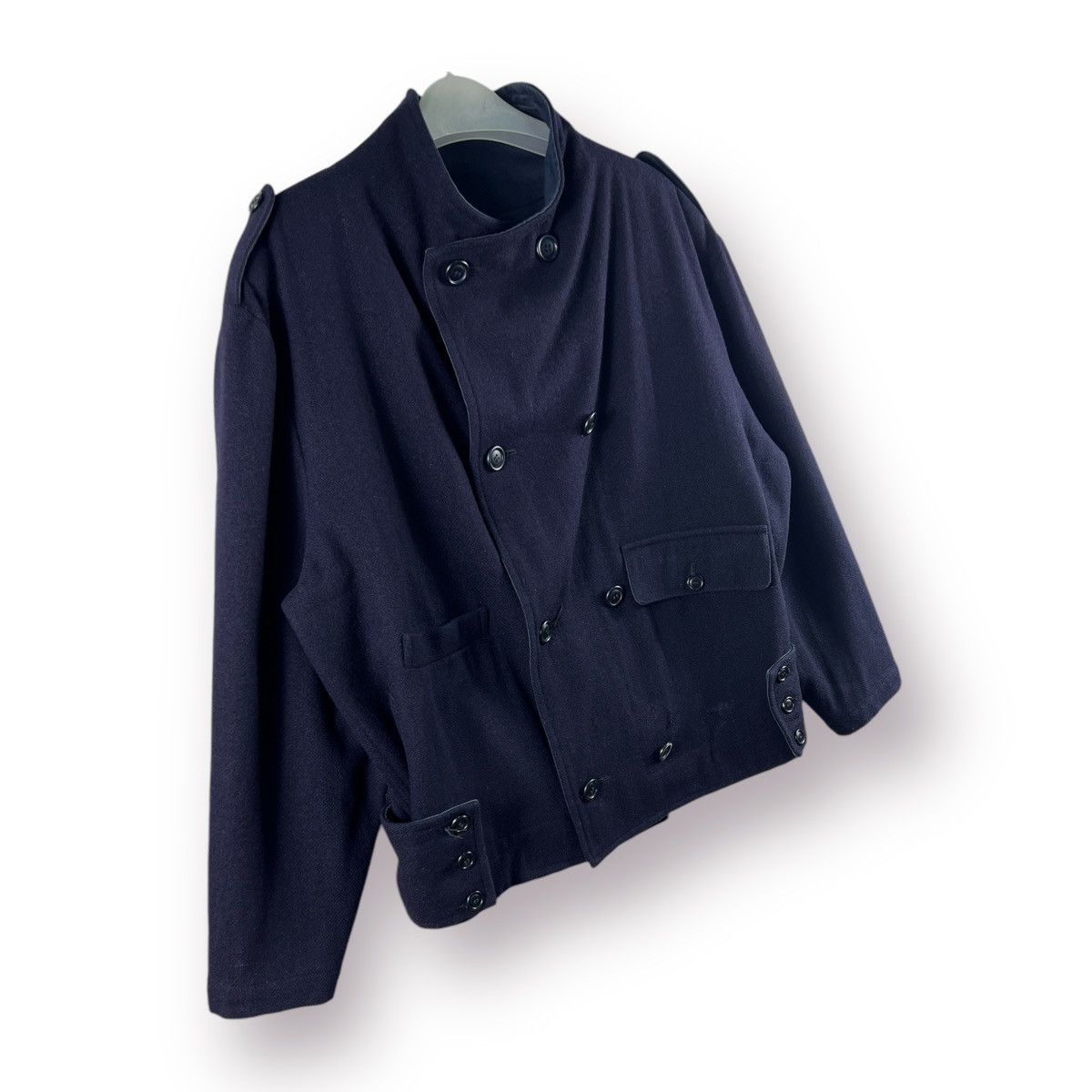 Y's 🔥 Yohji Yamamoto 8620 Workshop Washed Flannel Avant Garde Size US L / EU 52-54 / 3 - 3 Thumbnail