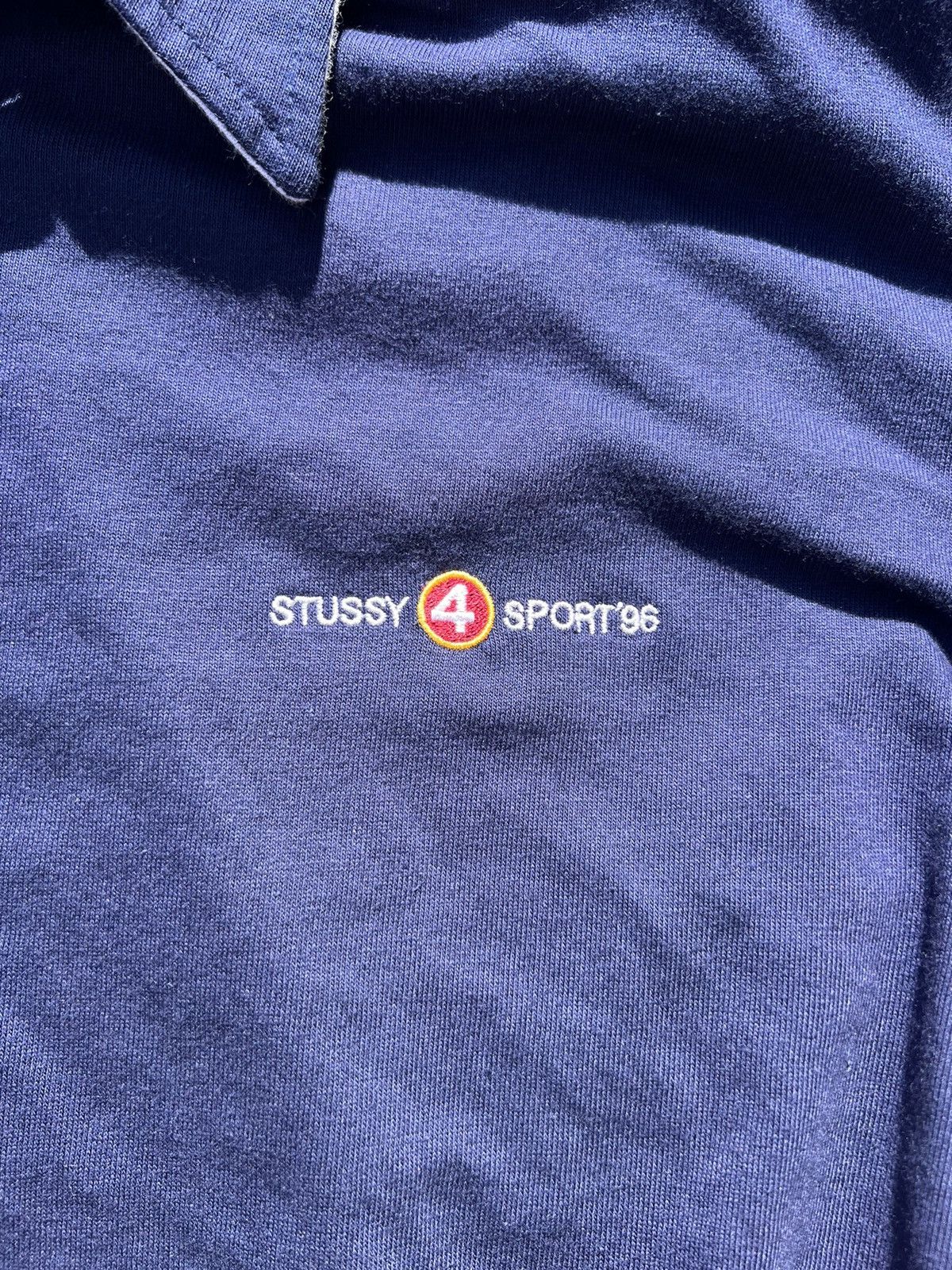 Stussy Vintage stussy rugby shirt Size US XL / EU 56 / 4 - 2 Thumbnail
