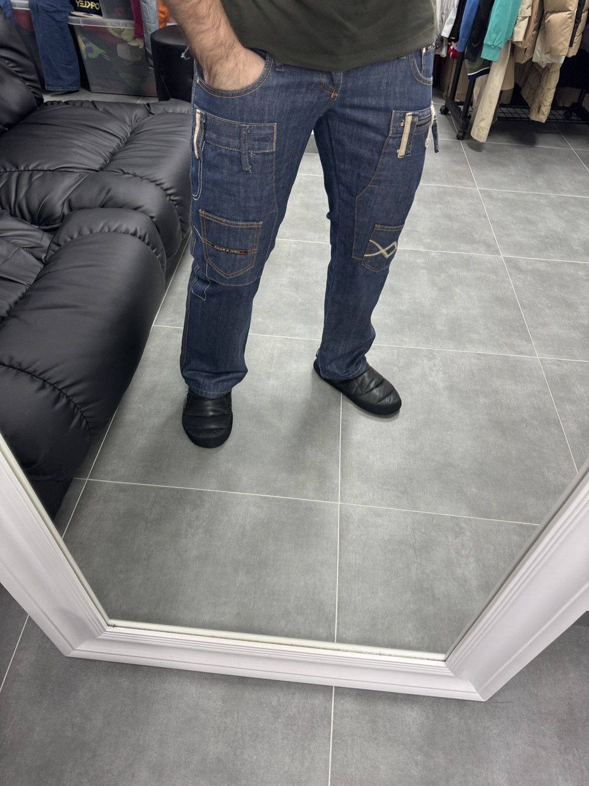 Other Cipo & Baxx Multipocket Denim Jeans Size 33/34 Size US 33 - 2 Thumbnail
