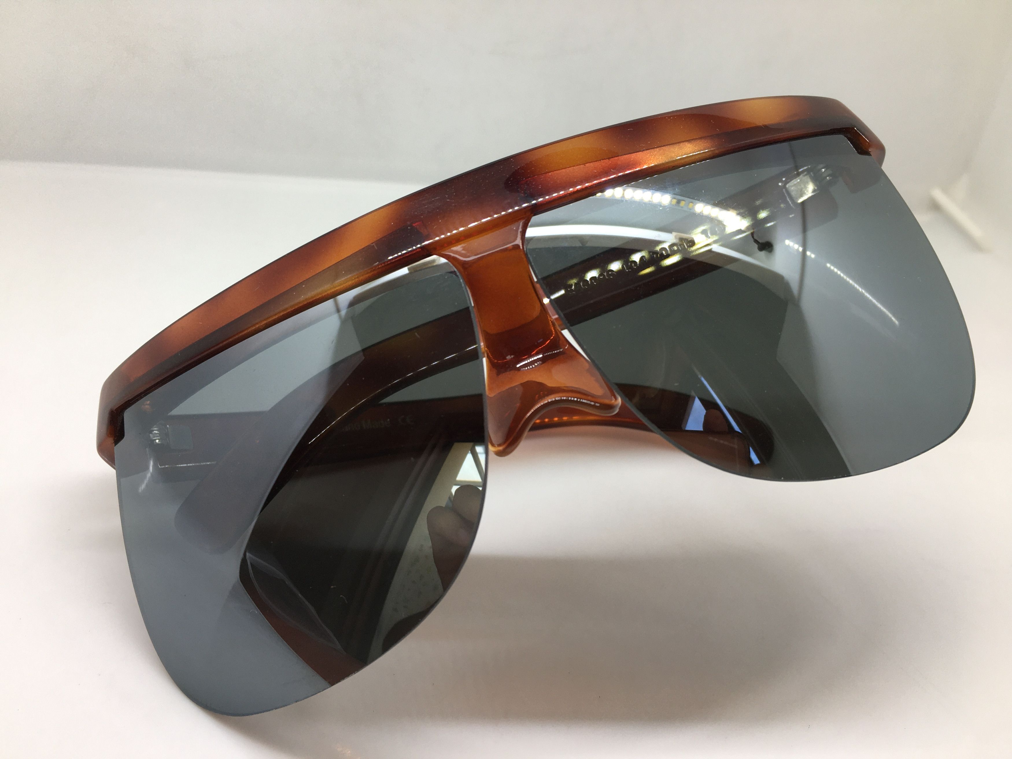 EOS Handmade Wrapped RUNWAY SHOW Sunglasses Frame Tortoise