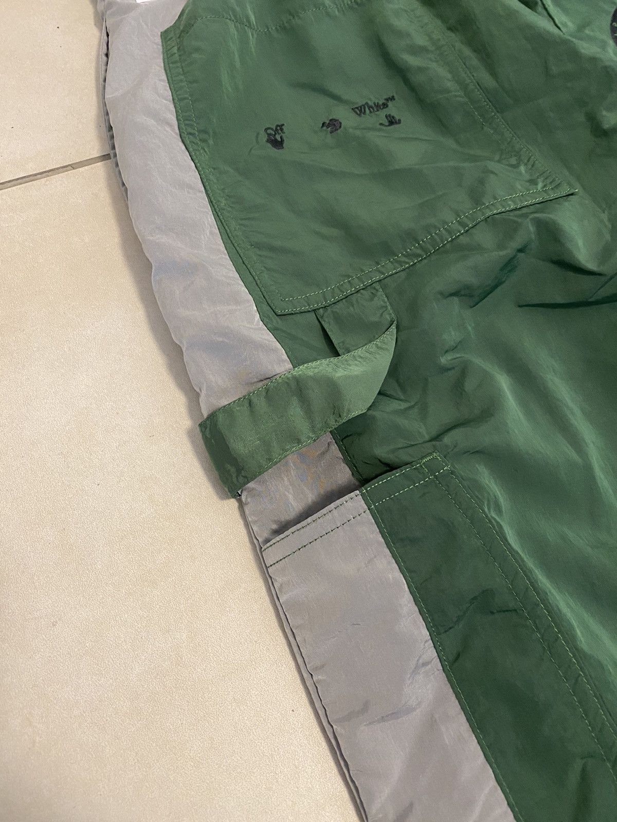 Jordan Brand × Off-White JORDAN X OFF-WHITE TRACK PANTS, baggy look Size US 30 / EU 46 - 12 Thumbnail