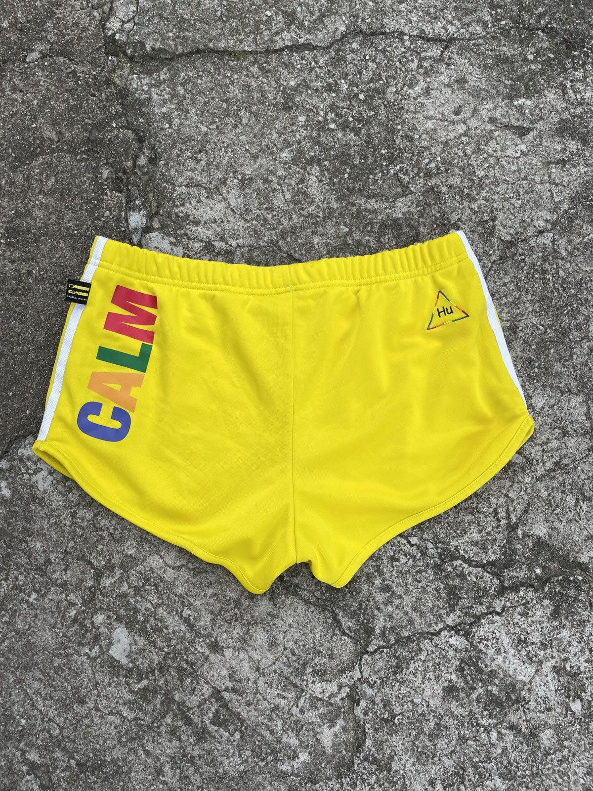Adidas × Pharrell Vintage Adidas Pharrell Williams Drill Y2K Designer Shorts Size 32" / US 10 / IT 46 - 2 Thumbnail