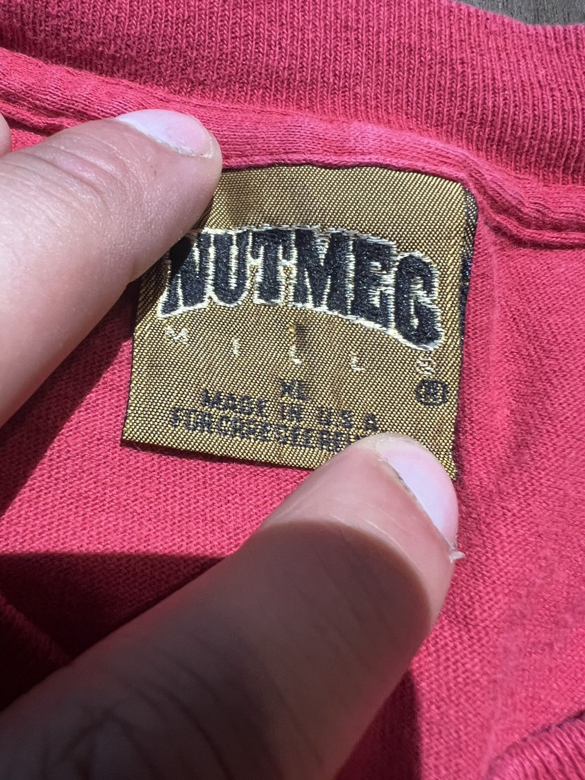 NCAA × Nutmeg × Vintage Vintage 90s FSU Florida State Seminoles NCAA Tee Size US XL / EU 56 / 4 - 5 Thumbnail