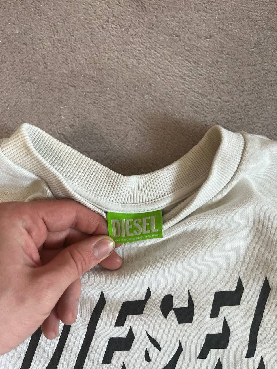 Diesel Diesel distressed y2k hoodie Size US XL / EU 56 / 4 - 5 Thumbnail
