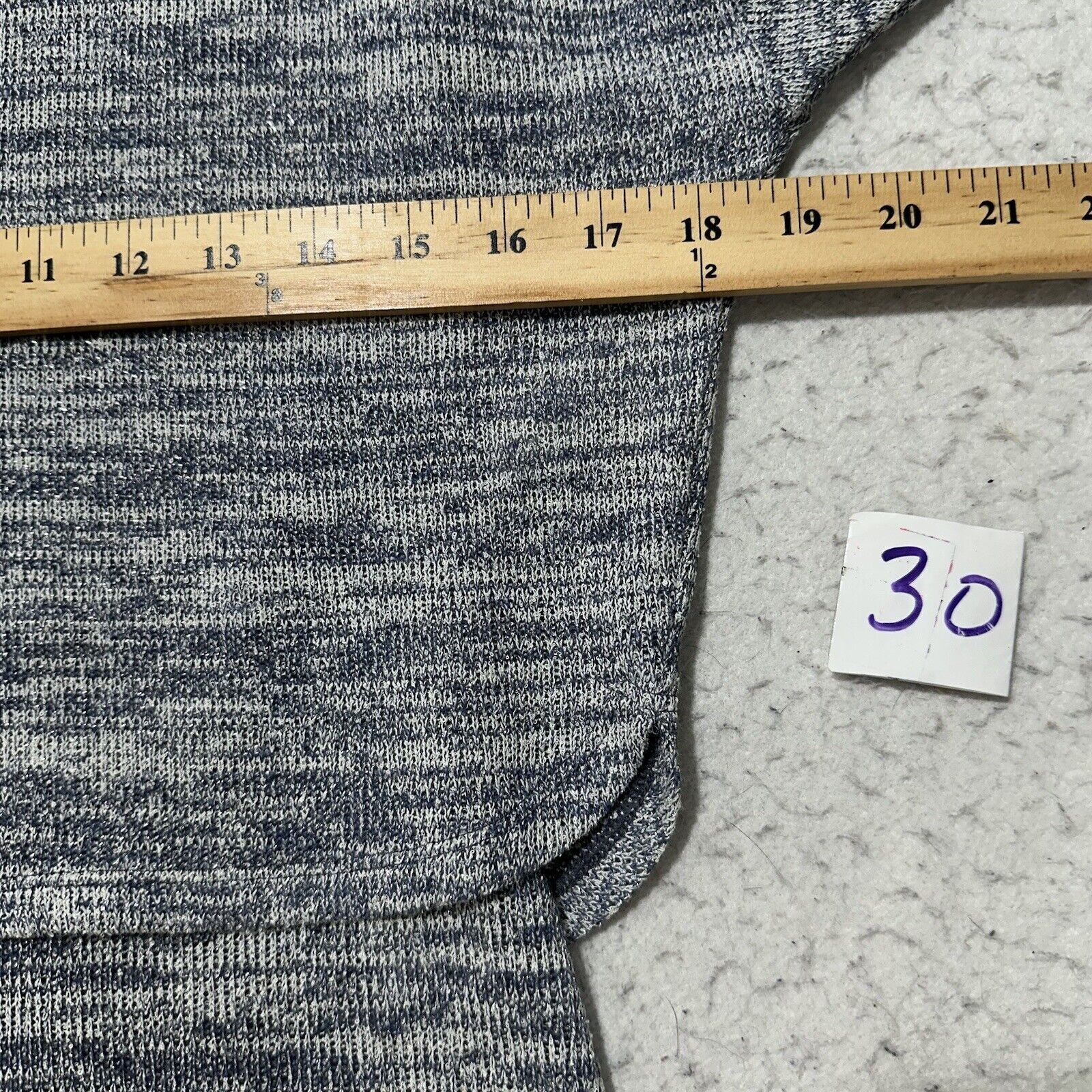 White House Black Market White House Black Market XXS Heathered Blue Tank + Sweater Size XXS / US 00 / IT 34 - 8 Thumbnail
