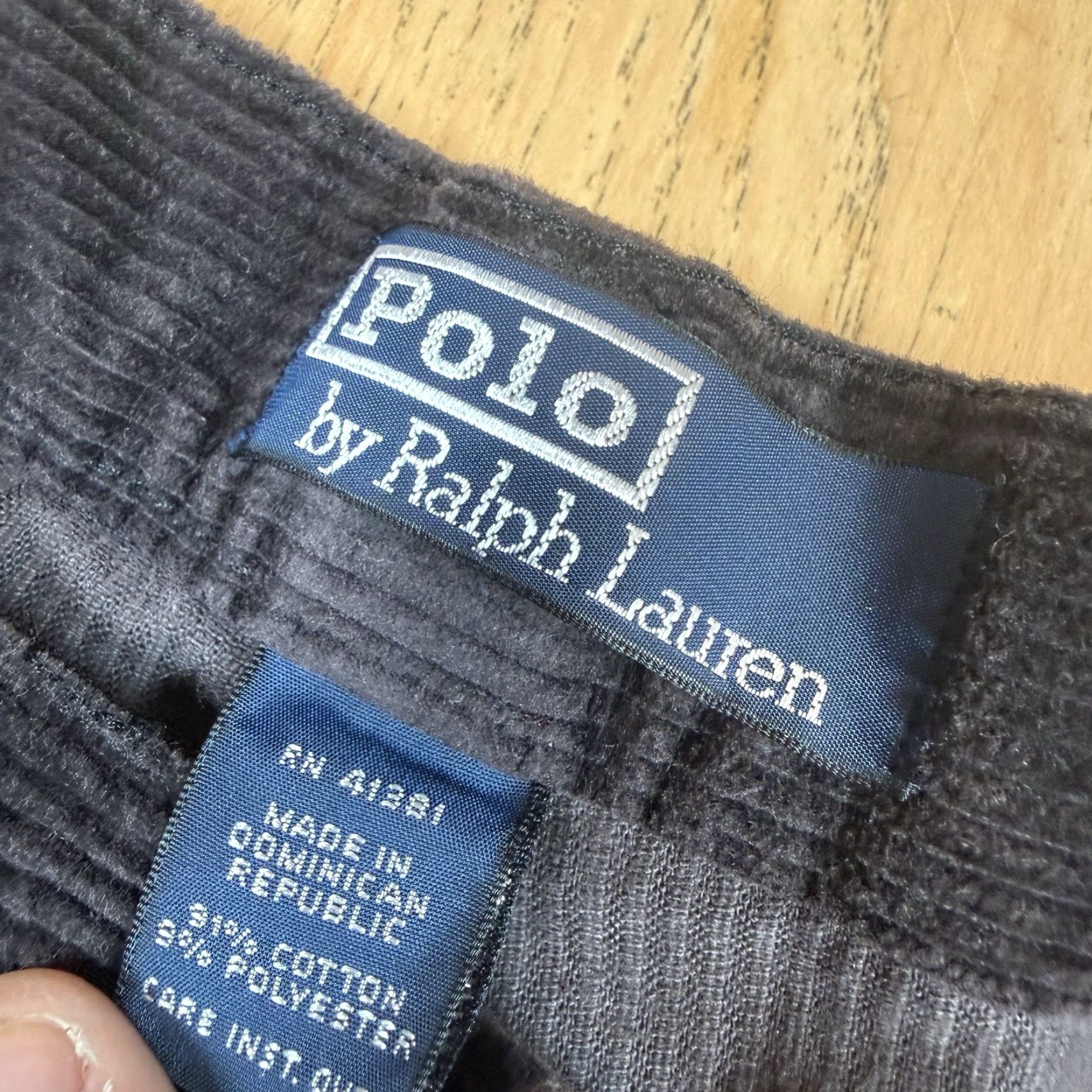 Polo Ralph Lauren VTG Polo Ralph Lauren Pants Corduroy Brown Straight Relaxed 38/33 Mens Inseam 33 Chino 40/34 Size US M / EU 48-50 / 2 - 6 Thumbnail