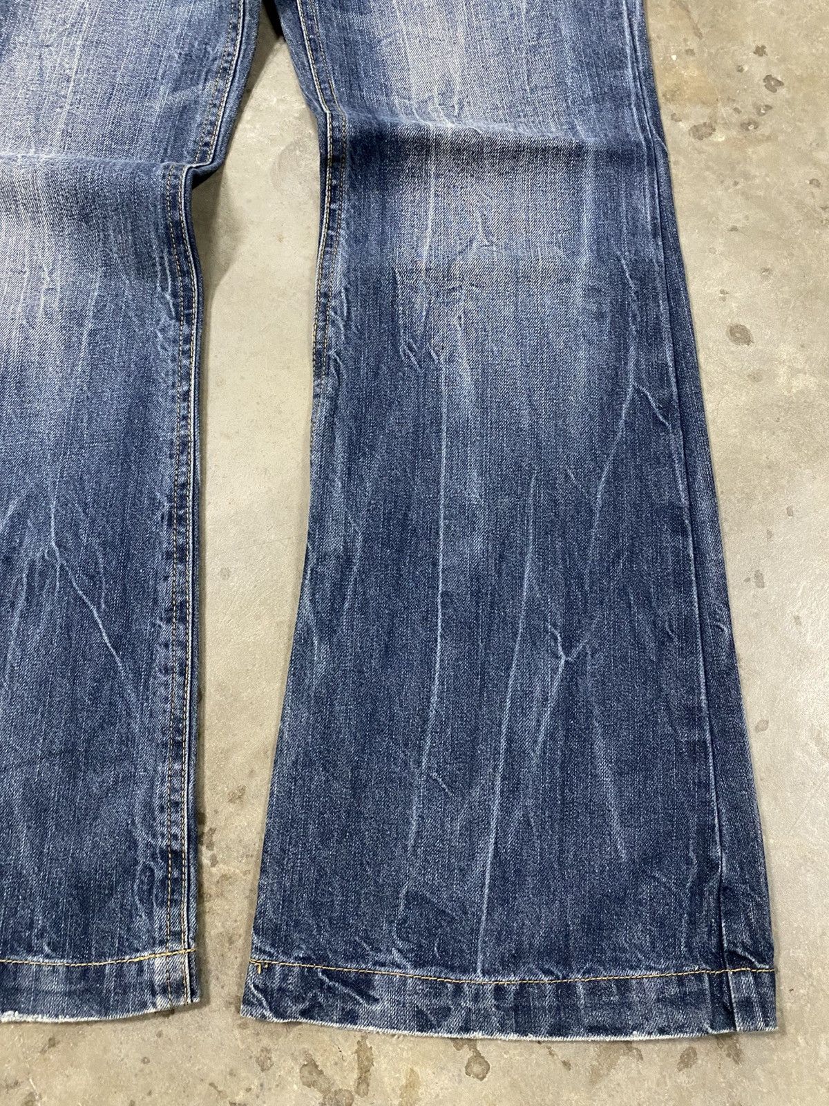 Tornado Mart Flare Jeans Japanese Origenal Japan Brand Denim @293 Size US 30 / EU 46 - 10 Thumbnail