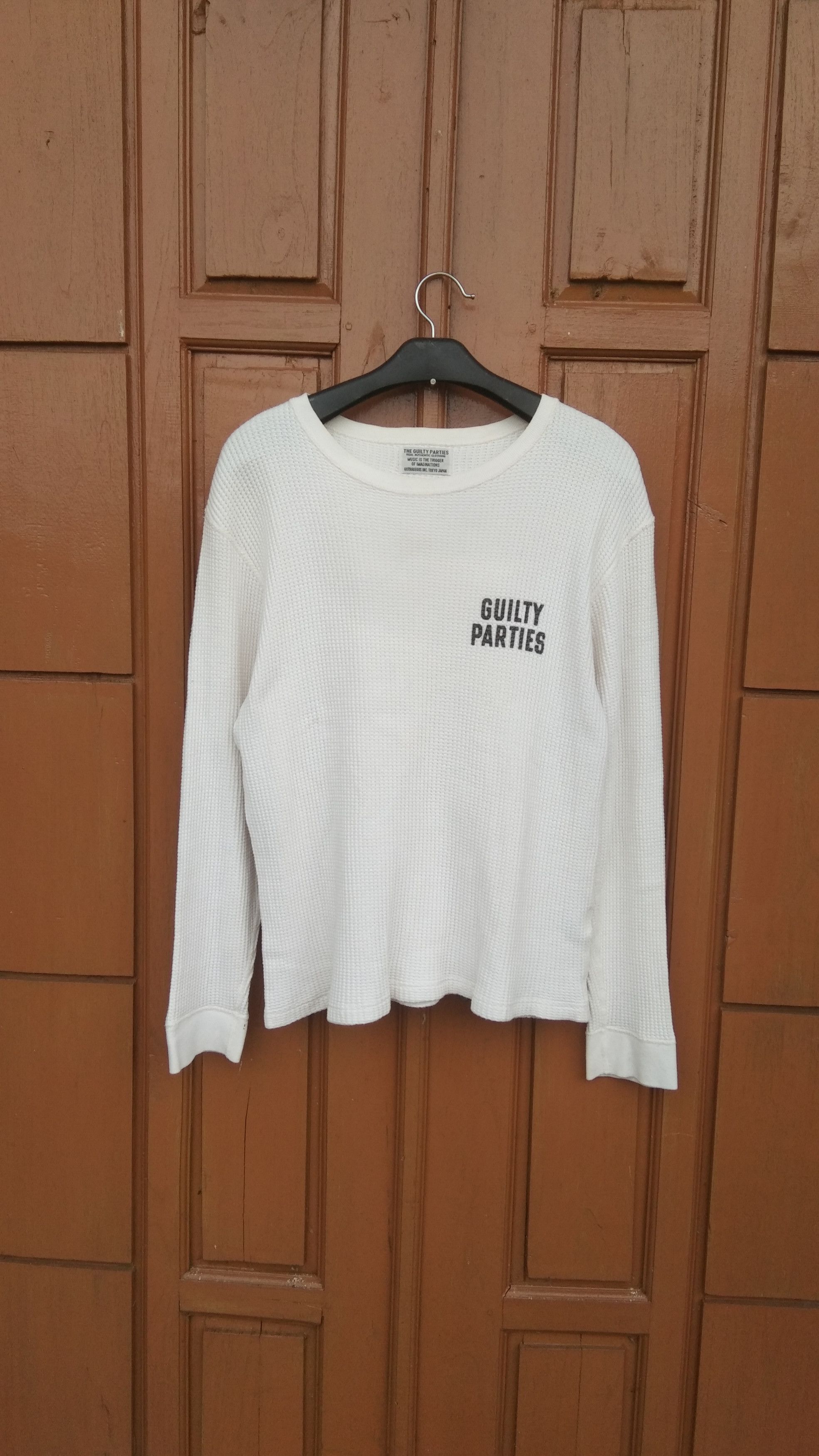 Japanese Brand Gulity parties x wacko maria longsleeve knit sweater Size M / US 6-8 / IT 42-44 - 9 Thumbnail