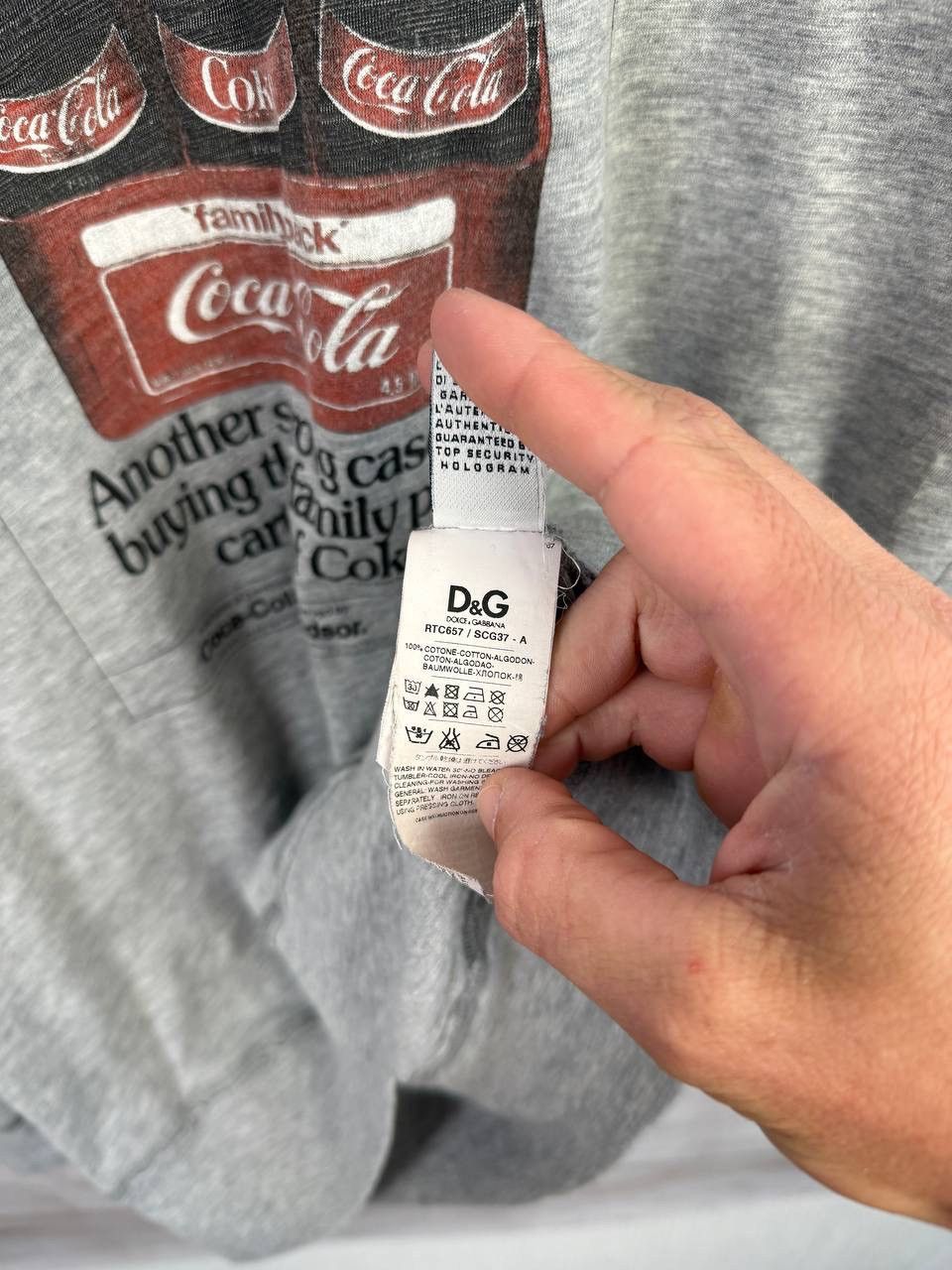Dolce & Gabbana Archive Dolce&Gabbana Drink Coca&Cola Y2K Longsleeve Size US M / EU 48-50 / 2 - 8 Thumbnail