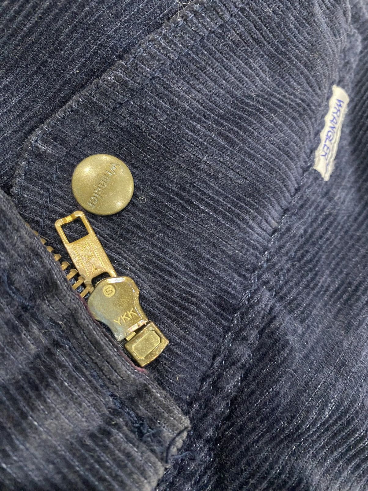 Wrangler Vtg WRANGLER Velvet Zipper Jacket Size US S / EU 44-46 / 1 - 25 Thumbnail
