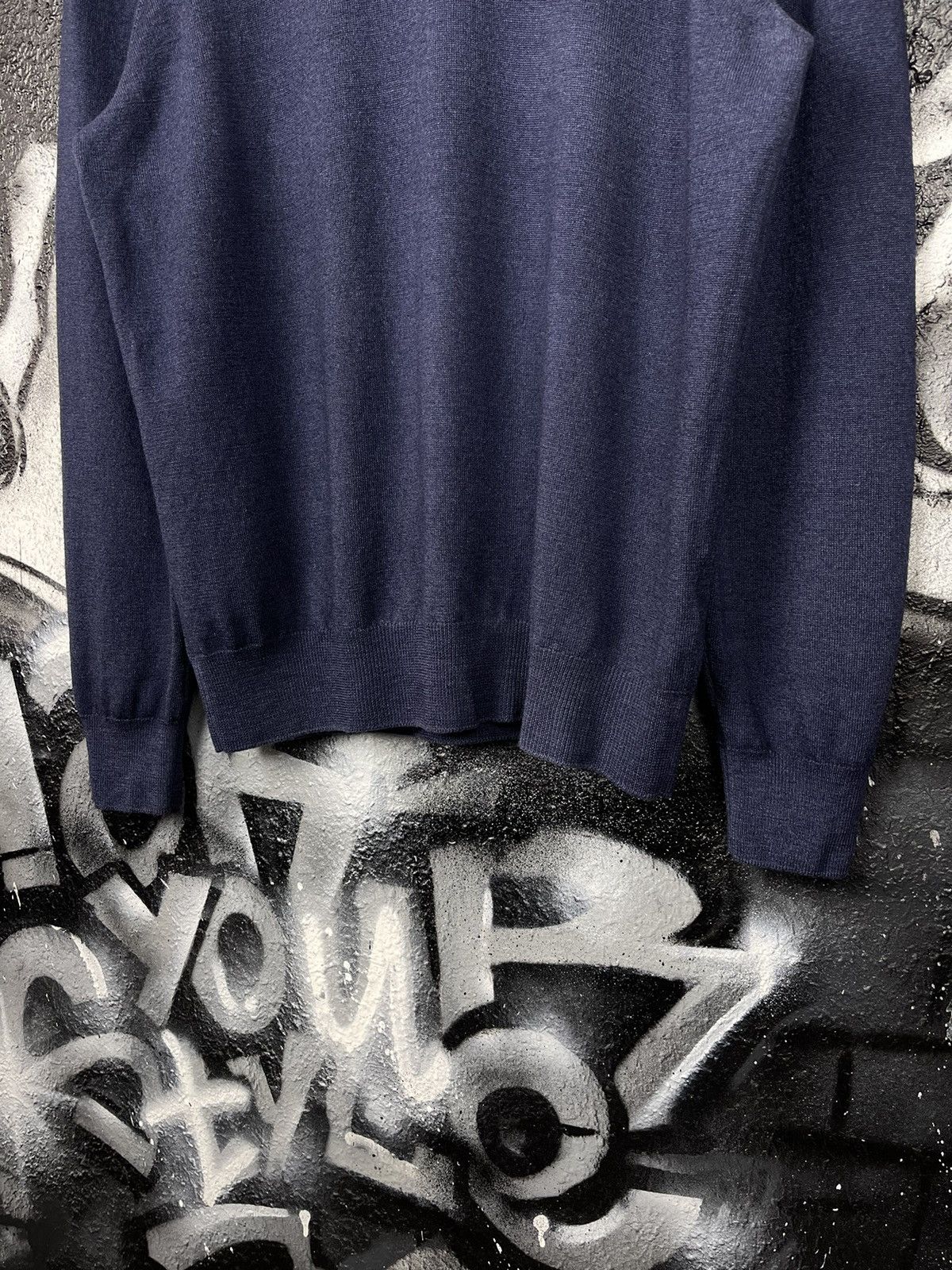 Gran Sasso Gran Sasso Wool Crew Neck Pullover Sweater Men’s Size 50 Size US S / EU 44-46 / 1 - 4 Thumbnail