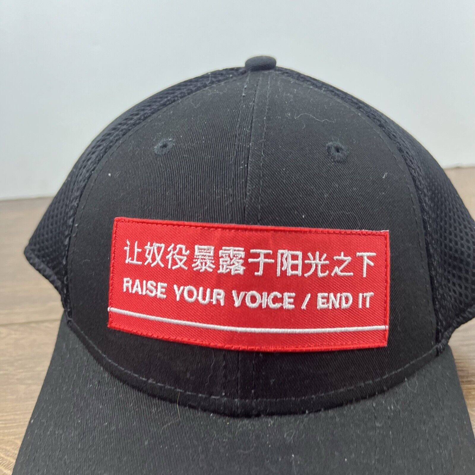 New Era Raise Your Voice Hat Snapback Hat Black Hat End It Black Adu Size ONE SIZE - 7 Thumbnail