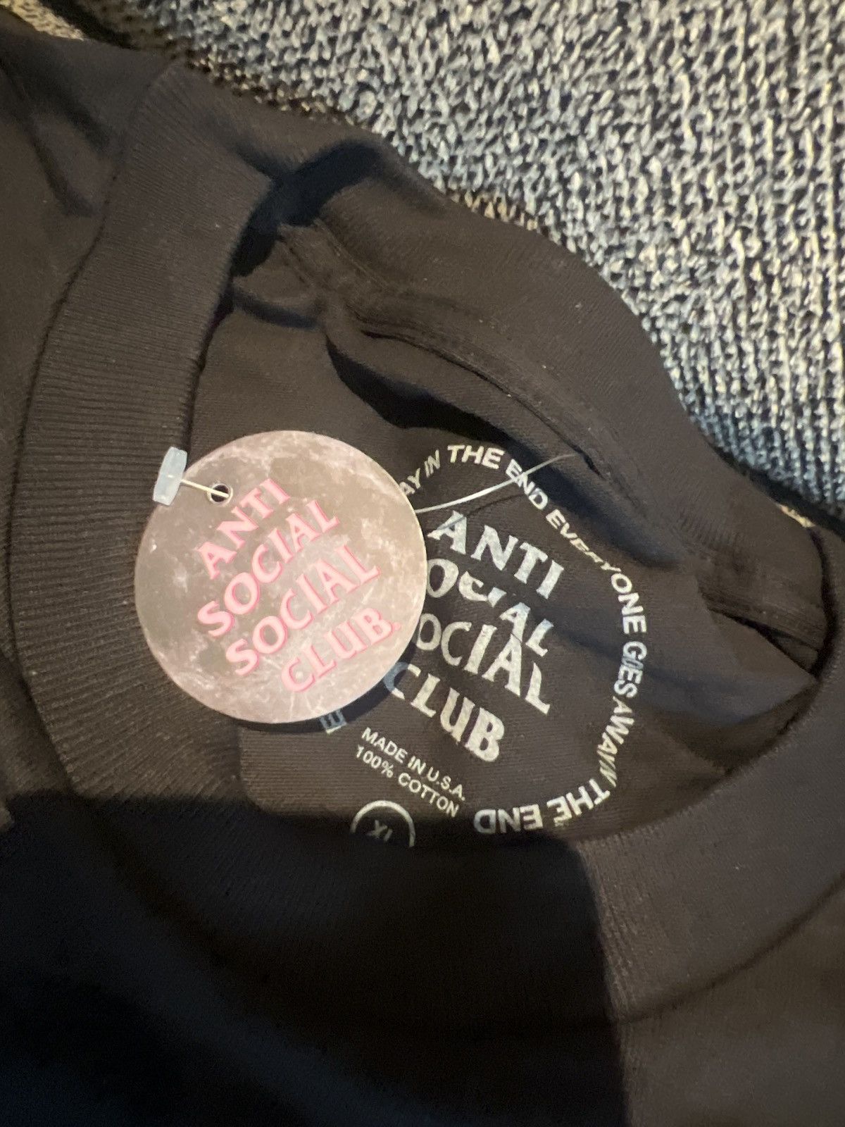 Anti Social Social Club Brand new anti social tee Size US XL / EU 56 / 4 - 2 Thumbnail