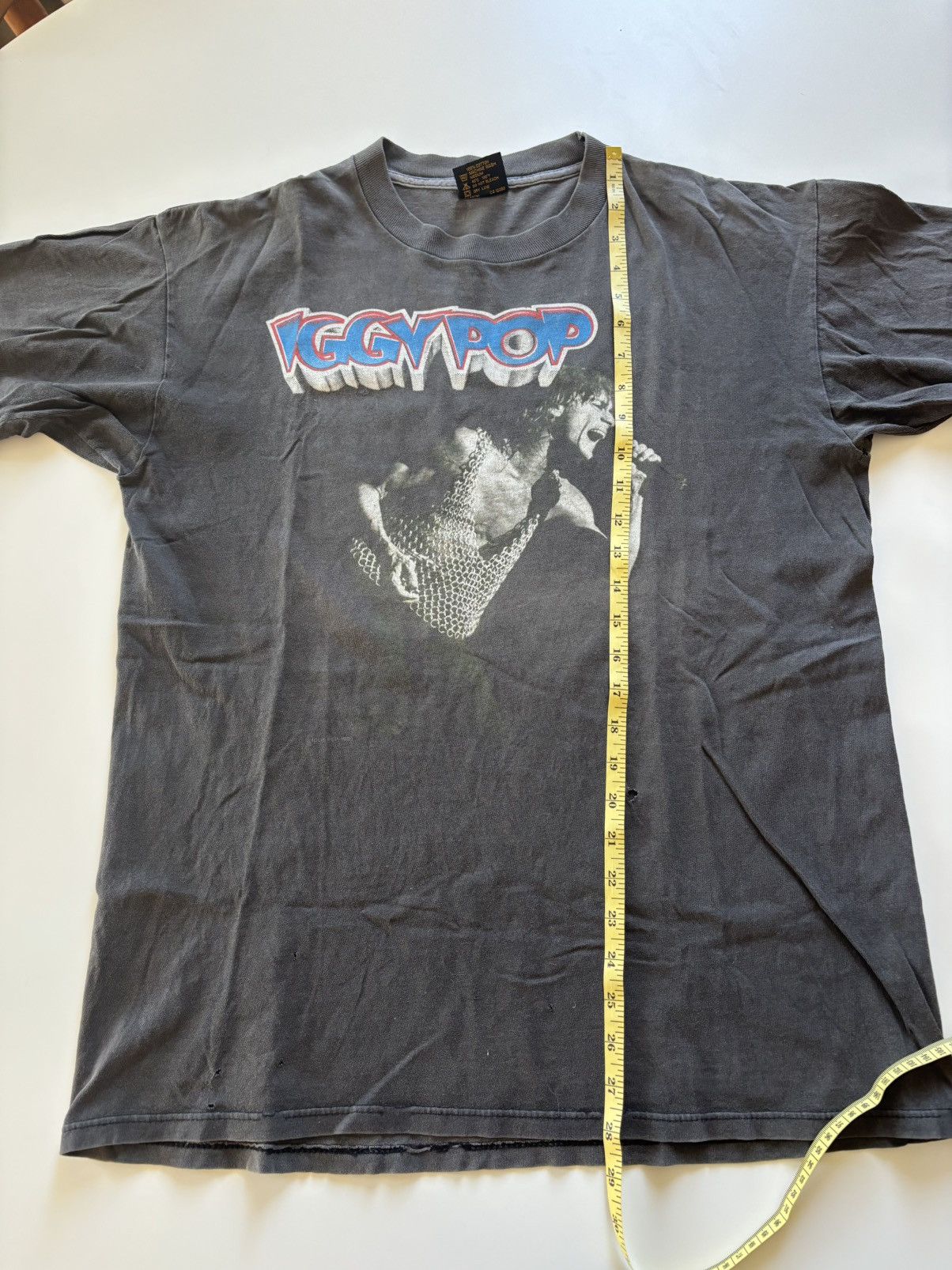 Vintage Iggy pop raw power t-shirt vintage 90s Size US L / EU 52-54 / 3 - 6 Thumbnail