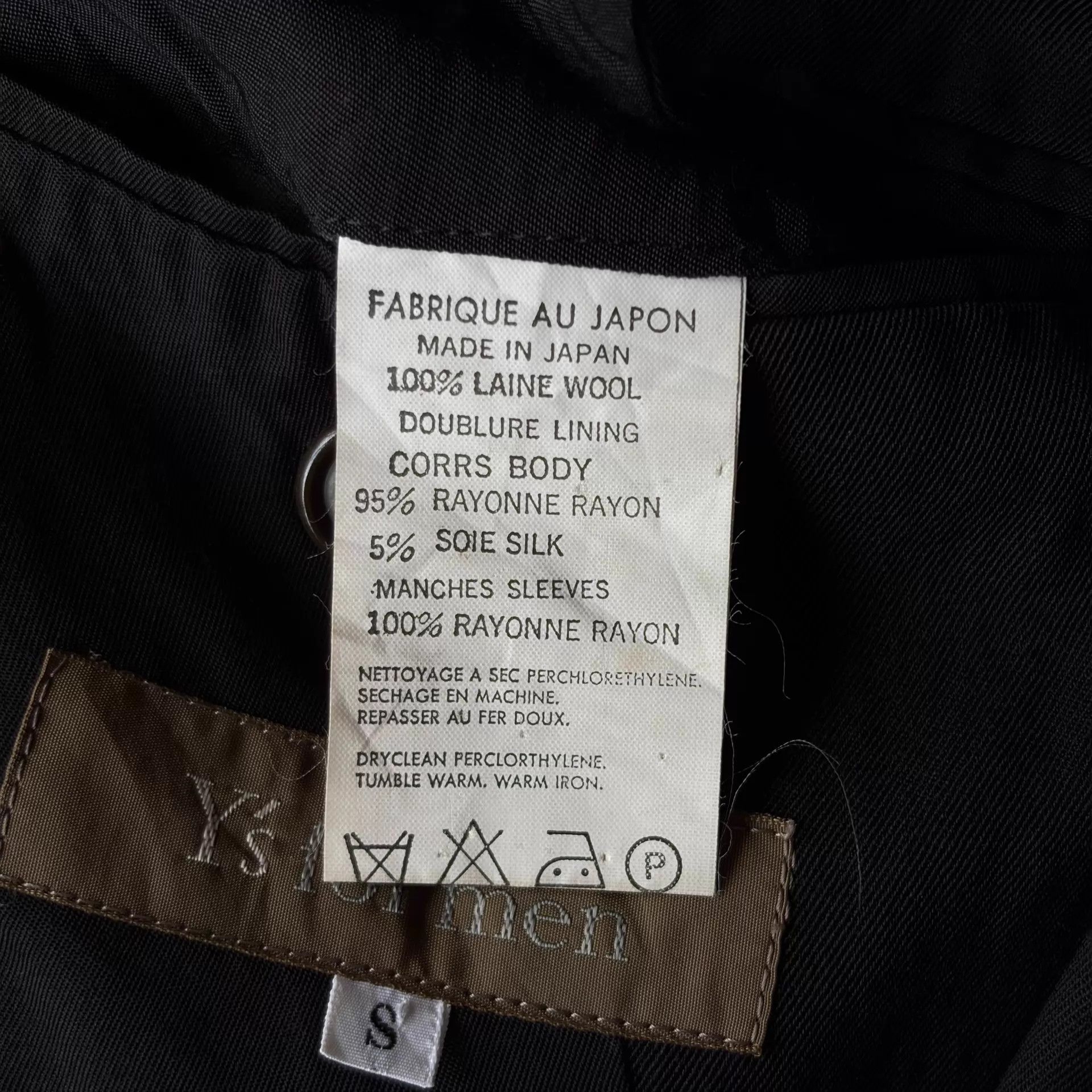 Yohji Yamamoto Yohji Yamamoto 90s Y's for men Multi-Pocket Wool Blazer Size US S / EU 44-46 / 1 - 7 Thumbnail